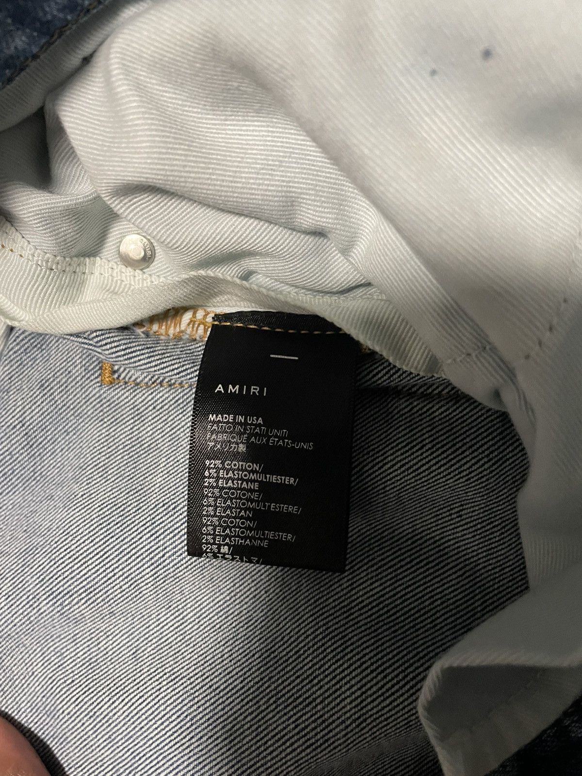 Amiri Amiri Hawaiian Patch Jean Size US 32 / EU 48 - 6 Thumbnail