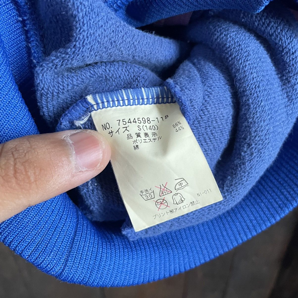 Angel Blue Vintage Angle Blue Cute Baby y2k Ripoff Adidas Jacket Size S / US 4 / IT 40 - 11 Thumbnail