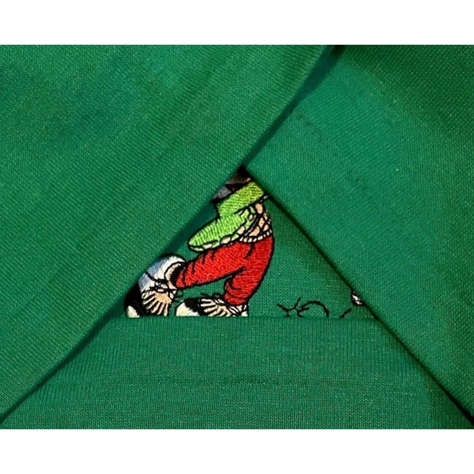 Disney VINTAGE Disney Mickey Mouse Polo Shirt XL Green Cartoon TV Disneyland Mens Size US XL / EU 56 / 4 - 3 Thumbnail