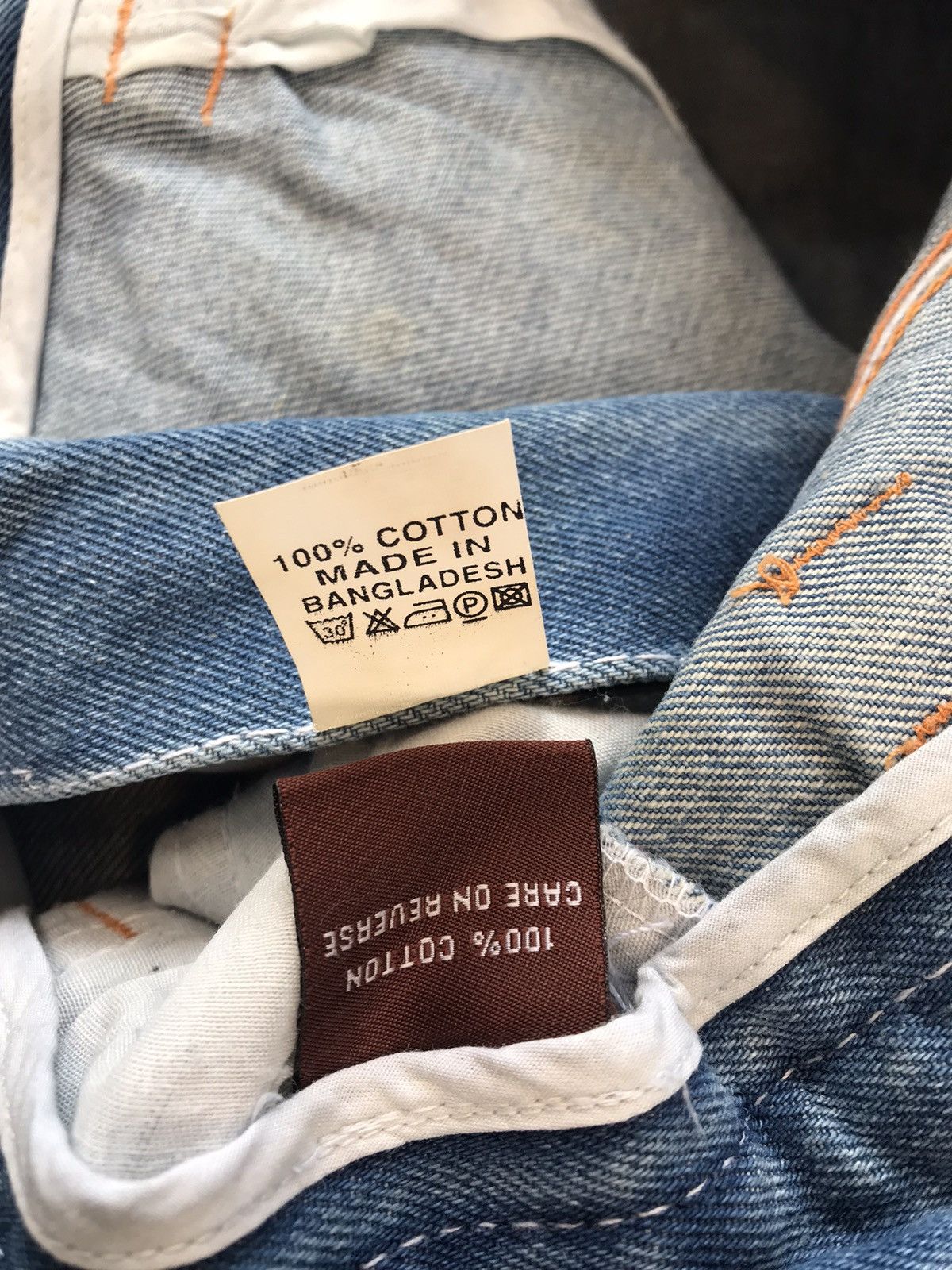 Vintage Vintage ropa raperanSC denim pant Size US 34 / EU 50 - 9 Thumbnail