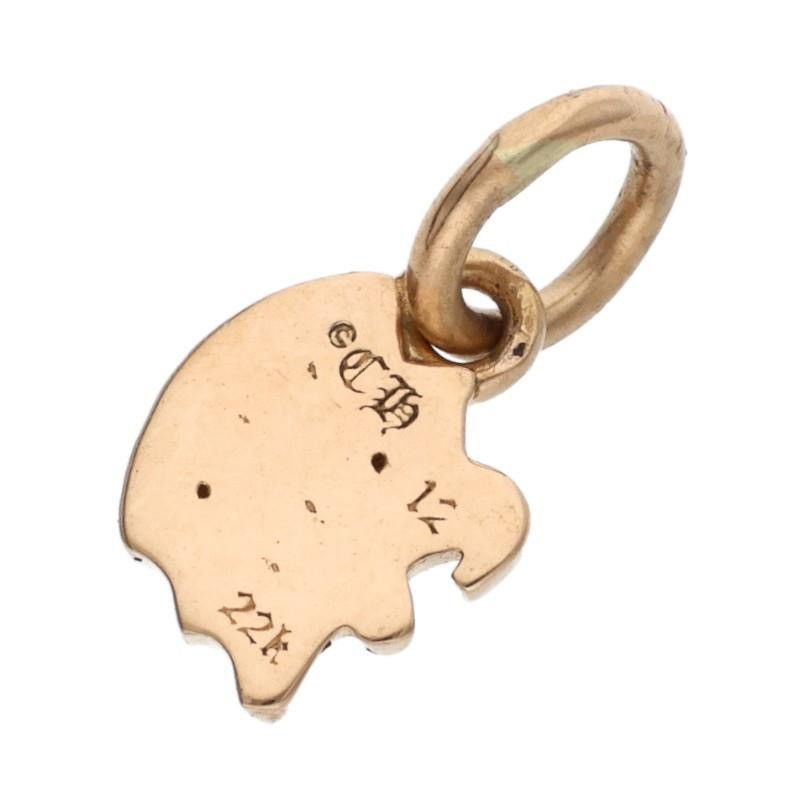 Chrome Hearts Chrome Hearts 22K Gold Alphabet W Stack Charm Size ONE SIZE - 2 Thumbnail