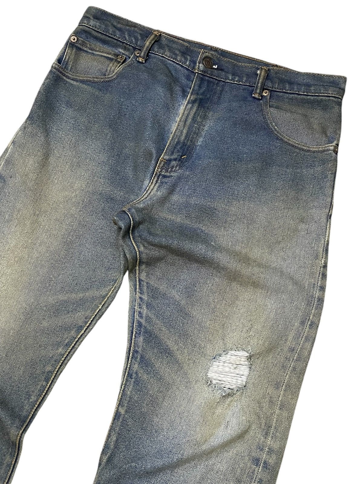 Hysteric Glamour × Levi's × Vintage Vintage Levis 517 Bootcut Dirty Muddy Flare Jeans Size US 32 / EU 48 - 3 Thumbnail