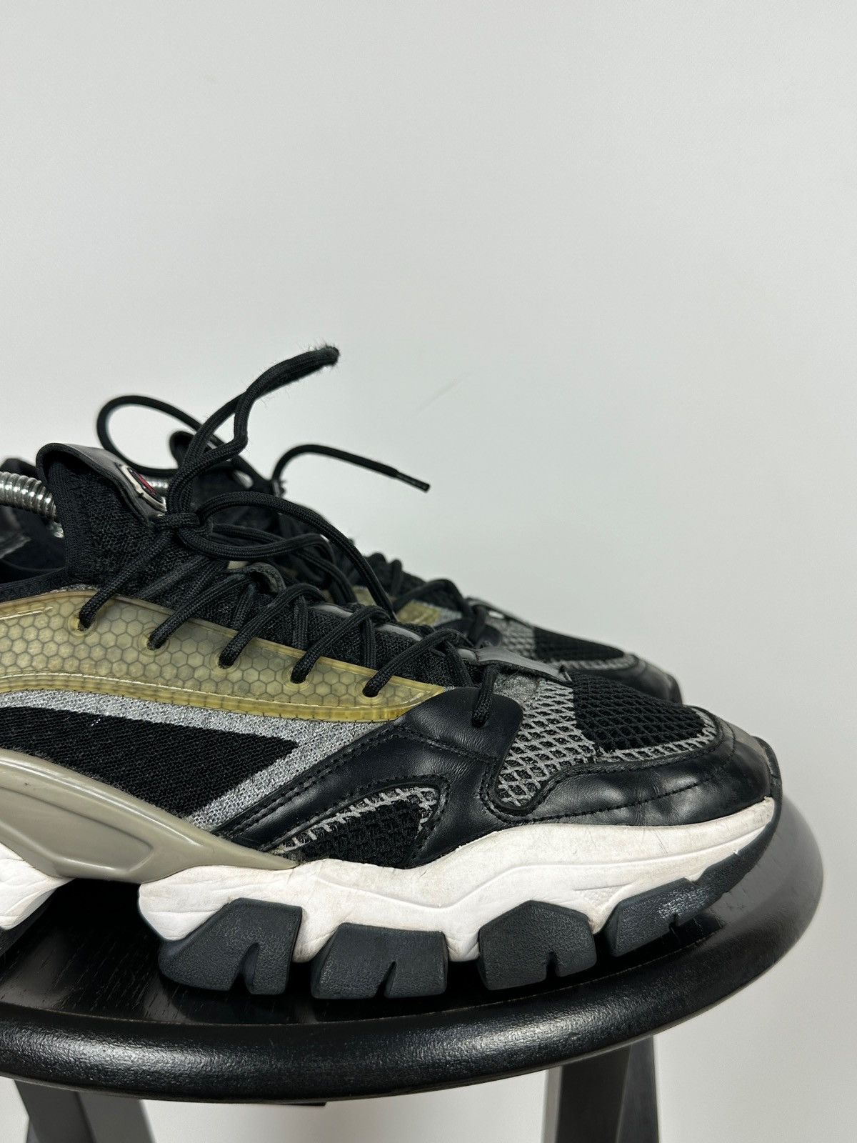 Moncler Moncler Trevor Scarpa Leather Low Top Sneakers Size US 9.5 / EU 42-43 - 15 Thumbnail