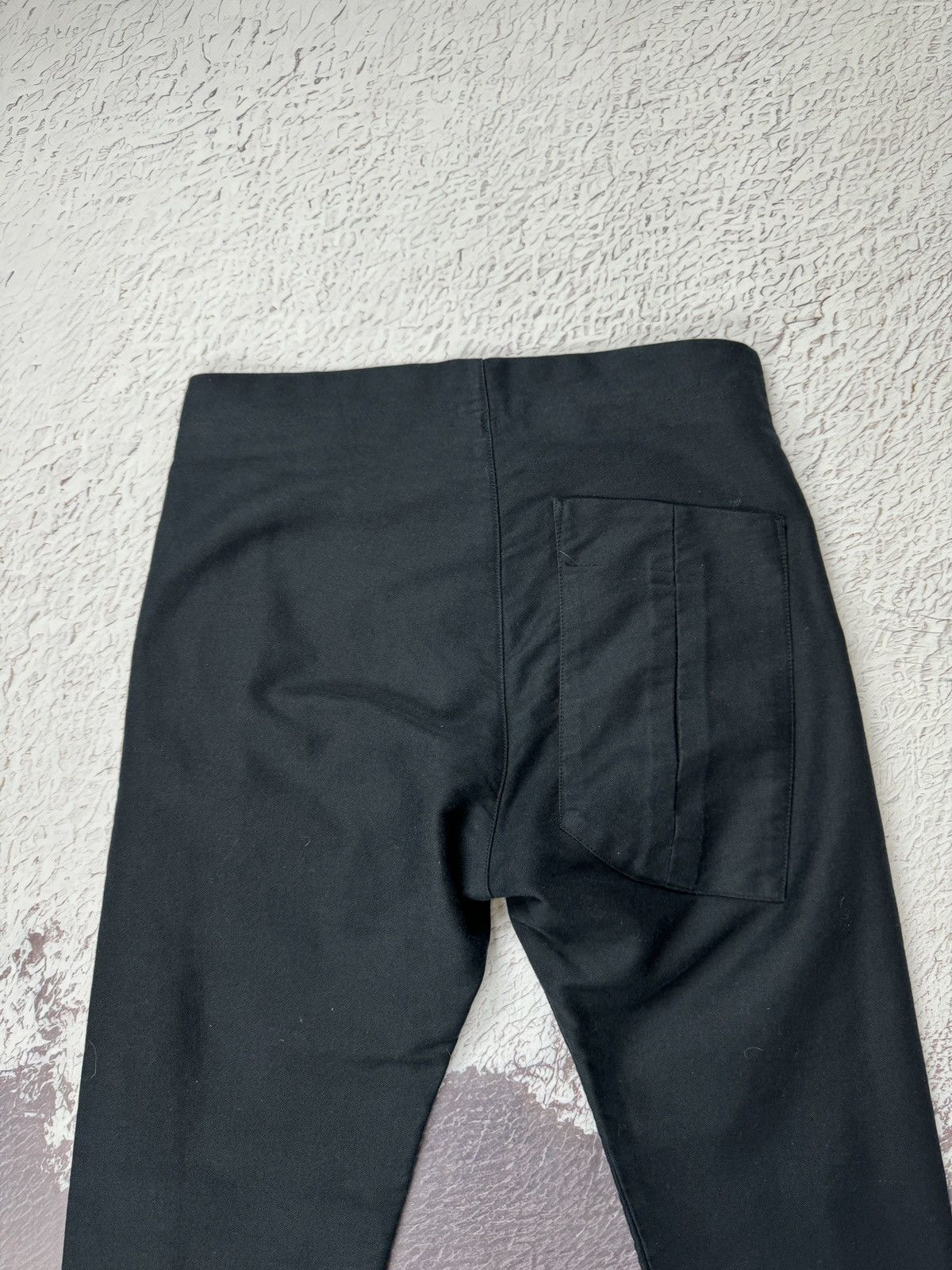 Other Umasan Avant Garde black asymmetric big pocket pants Size 26" / US 2 / IT 38 - 13 Thumbnail