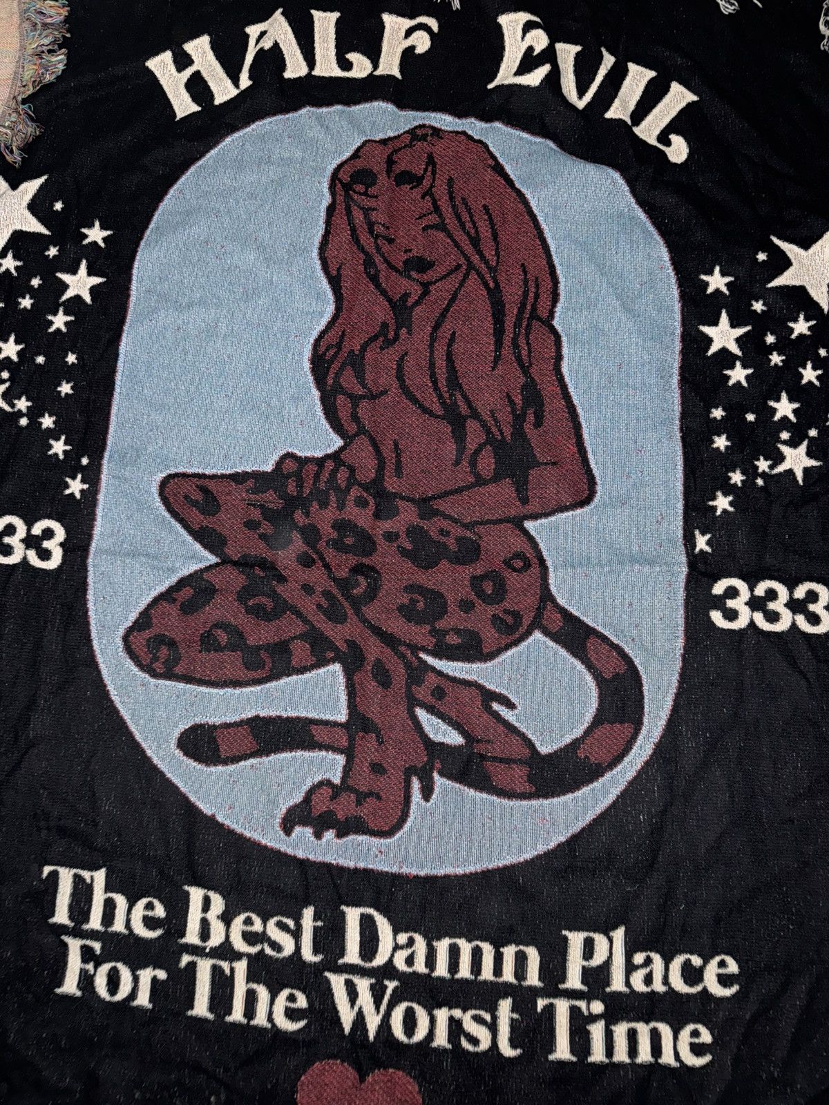 Half Evil Half Evil Valentines Tapestry Size ONE SIZE - 1 Thumbnail