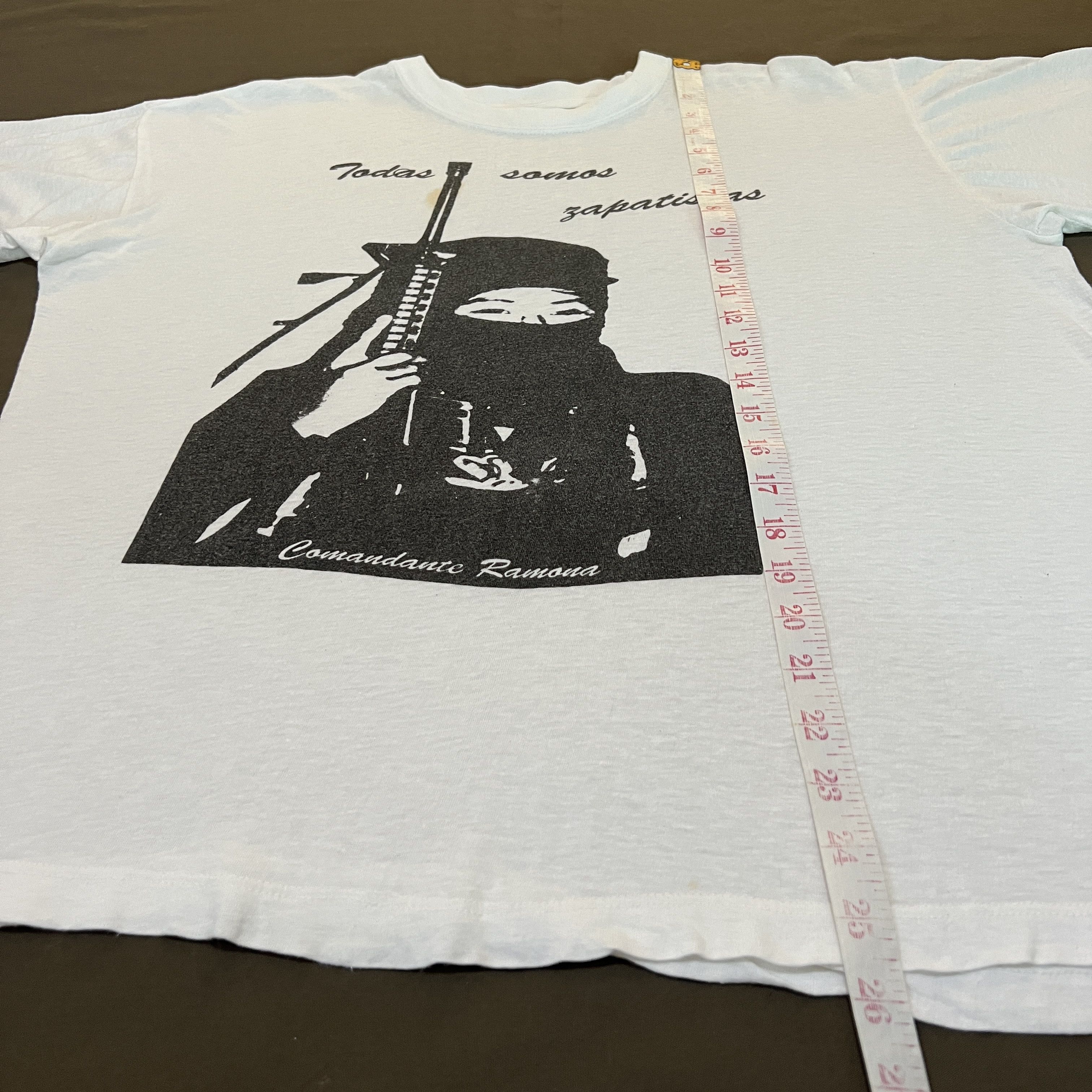 Rage Against The Machine Vtg Comandanta Ramona EZLN Zapatista Liberation Army Mexico Size US XL / EU 56 / 4 - 9 Thumbnail