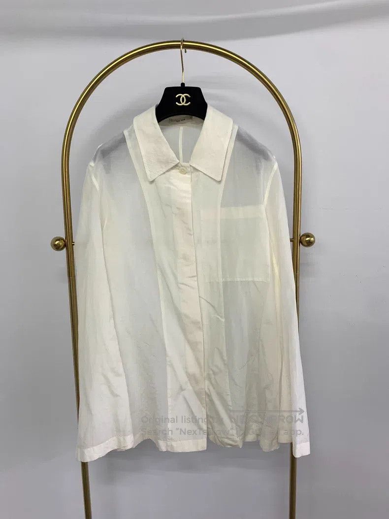 The Row The Row White lapel shirt Size XS / US 0-2 / IT 36-38 - 1 Thumbnail