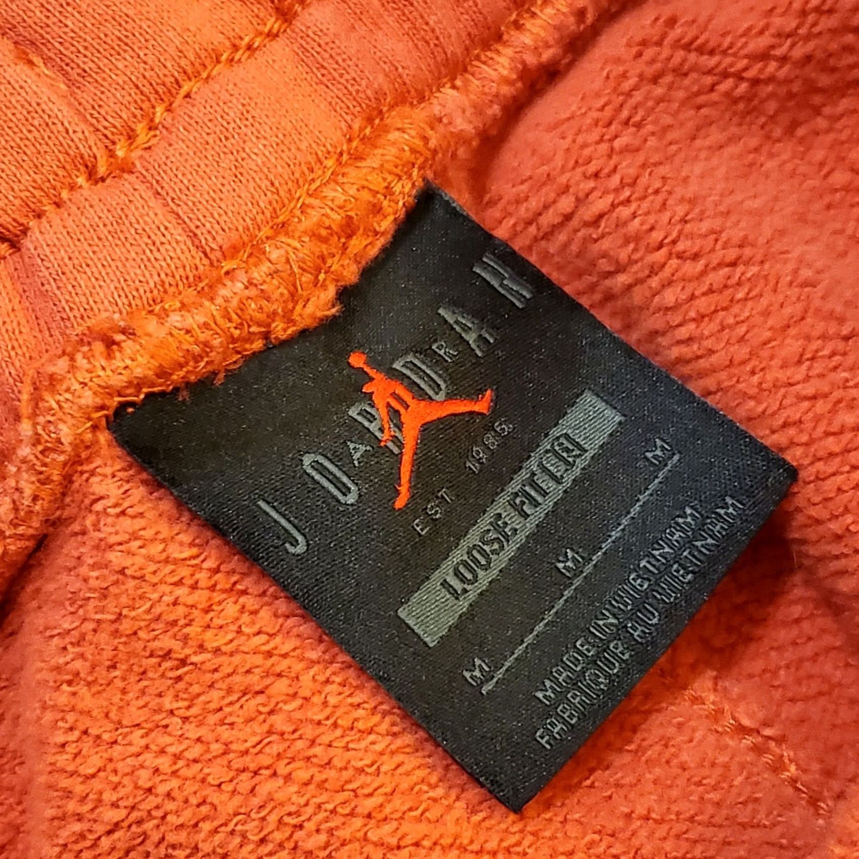 Jordan Brand VINTAGE Air Jordan Pants Mens M Red Flight Fleece Sweatpants Joggers EUC Size US 31 - 6 Thumbnail