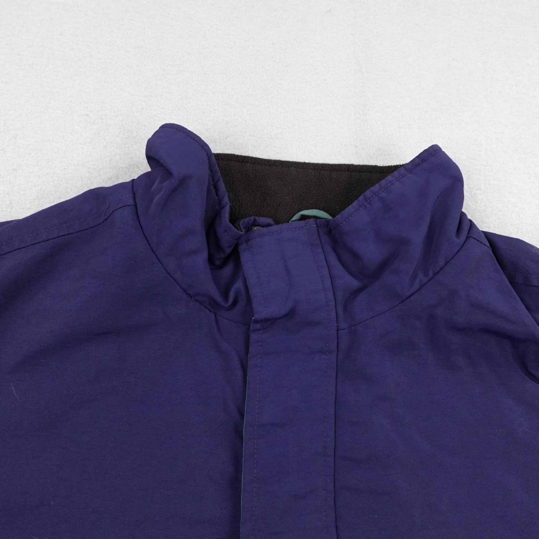 Vintage VINTAGE Woolrich Jacket Men 2XL Navy Blue Windbreaker Coat Full Zip Lined Pockets Zip Front Size US XXL / EU 58 / 5 - 2 Thumbnail