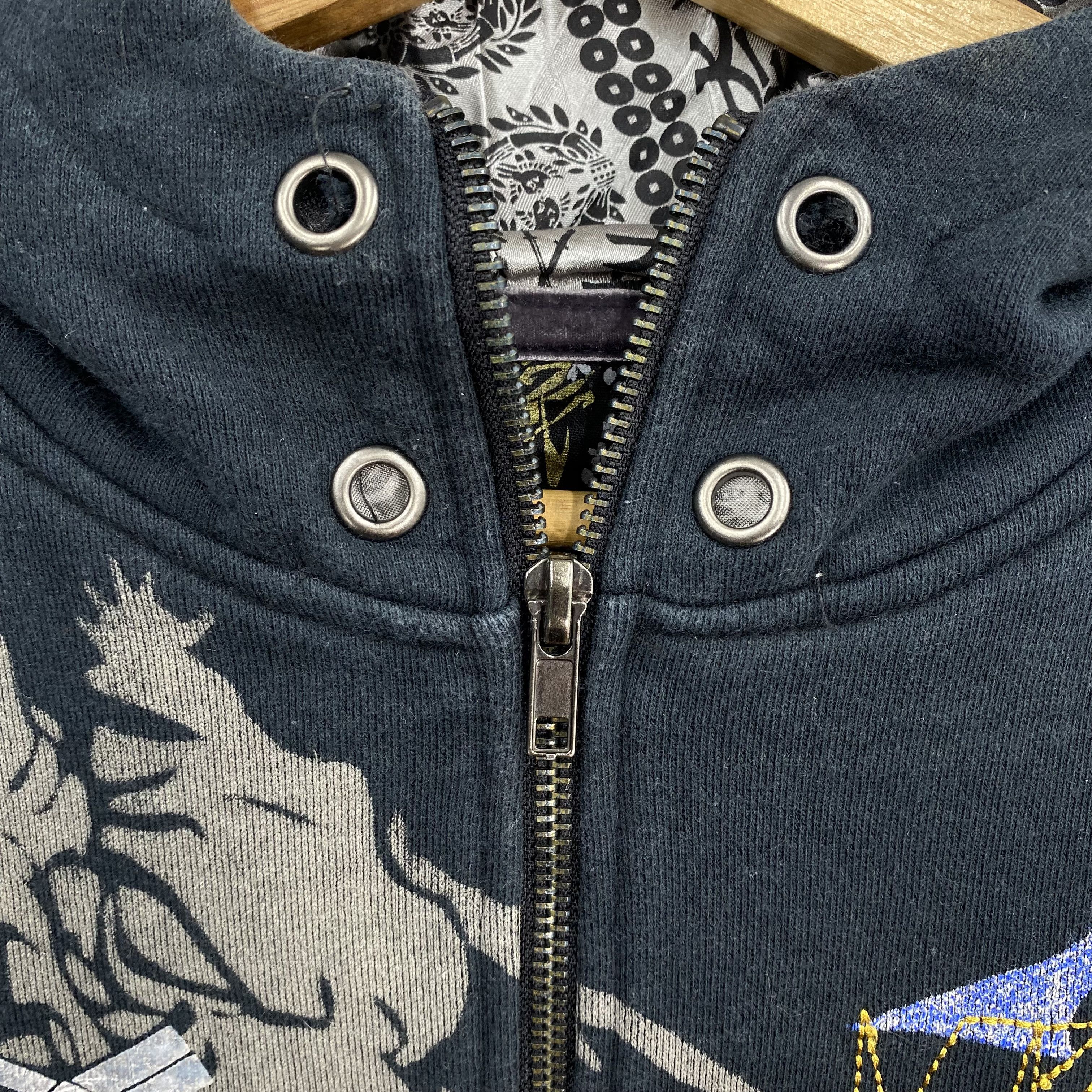 Japanese Brand Vintage Y2K Senbu Sukajan Hoodie OVP Dragon Zipper Sweater Size US M / EU 48-50 / 2 - 6 Thumbnail