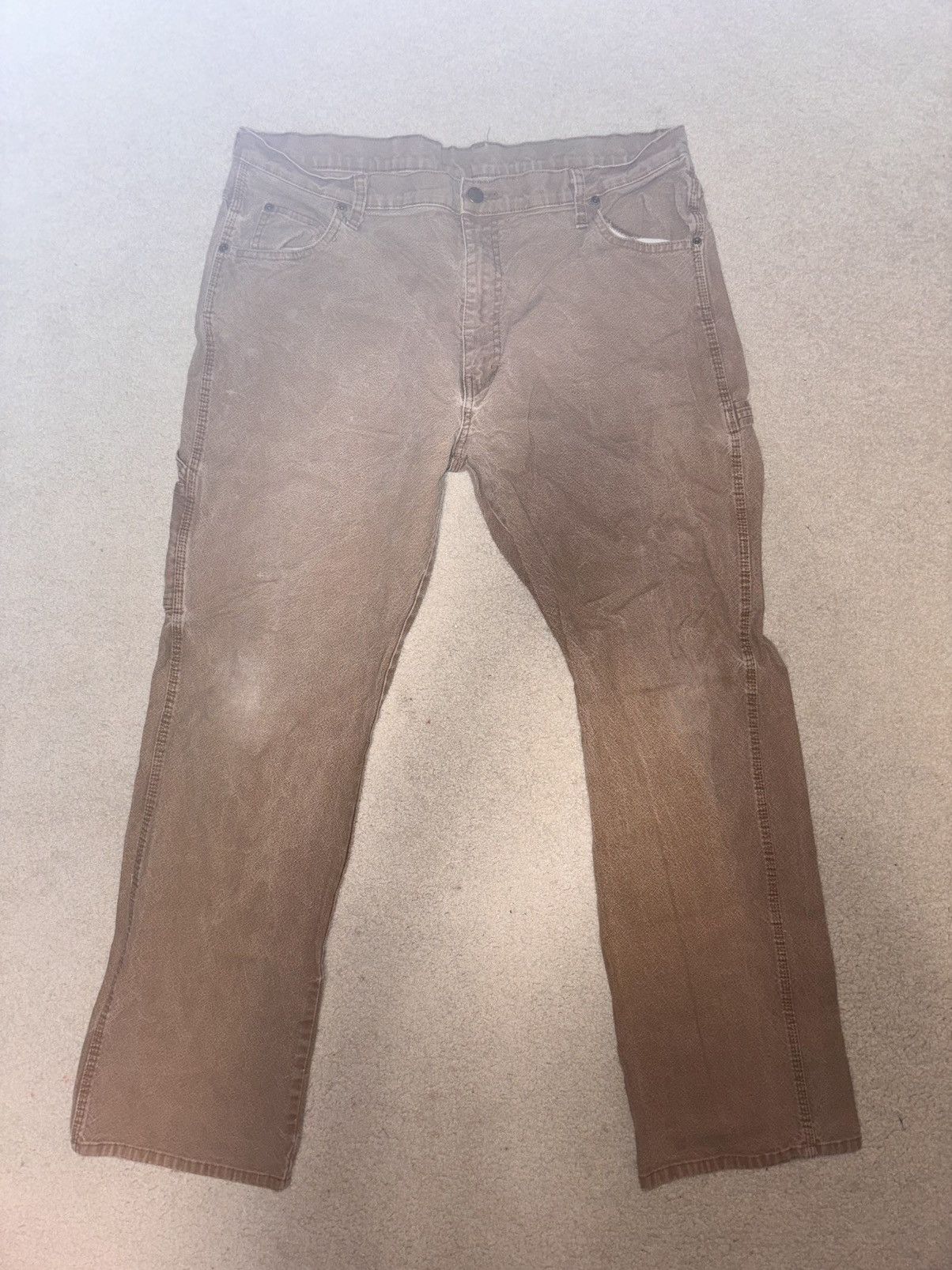 Dickies Dickies Carpenter Pants Mens 38x32 Brown Workwear Size US 38 / EU 54 - 2 Thumbnail