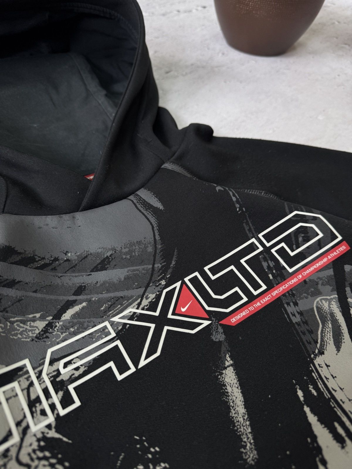 Nike × Vintage NIKE VINTAGE 00s y2k OVERSIZE BAGGY ZIP HOODIE CENTER LOGO Size US M / EU 48-50 / 2 - 4 Thumbnail