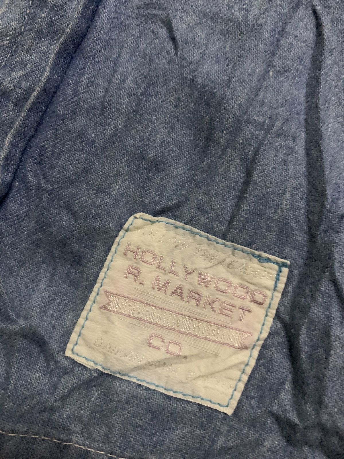 Blue Blue Japan × Vintage Vintage Blue Blue Japan Hollywood R. Market Shirt Size US L / EU 52-54 / 3 - 5 Thumbnail