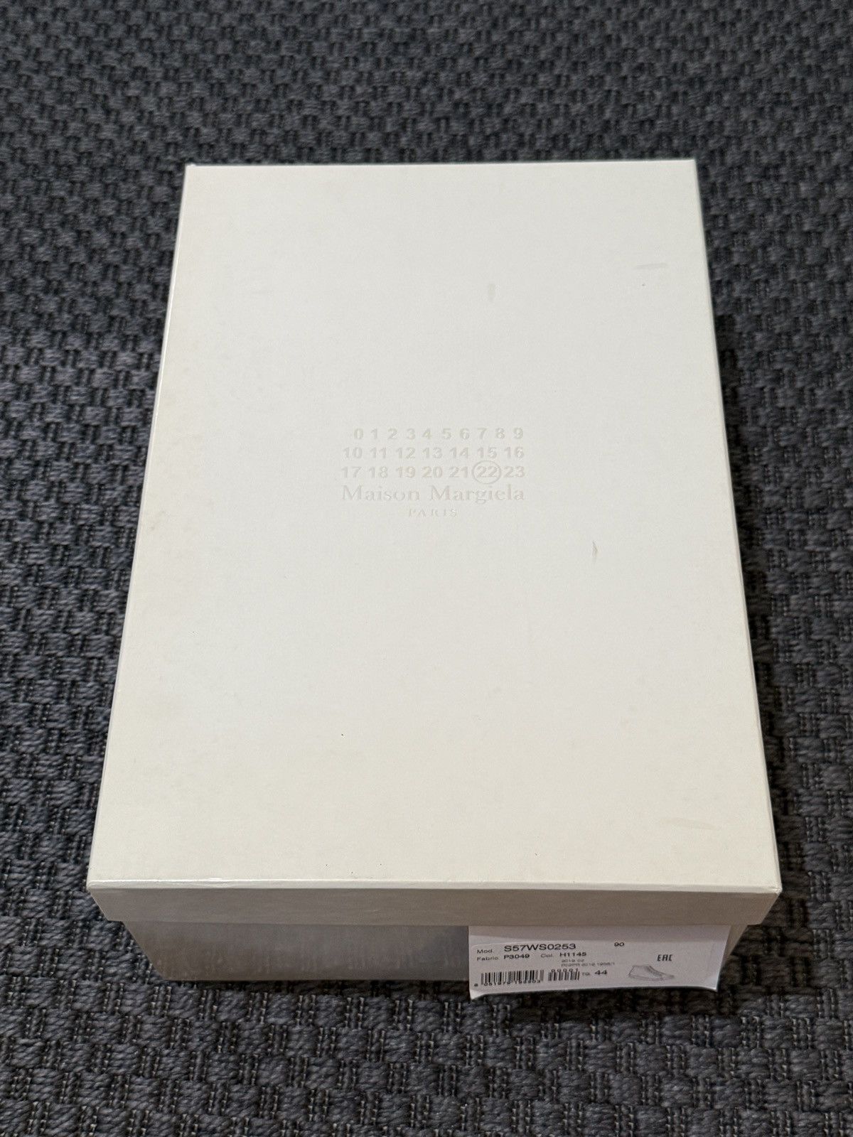 Maison Margiela Maison Margiela Black and Silver Tami High-Top Sneakers Size US 10.5 / EU 43-44 - 9 Thumbnail