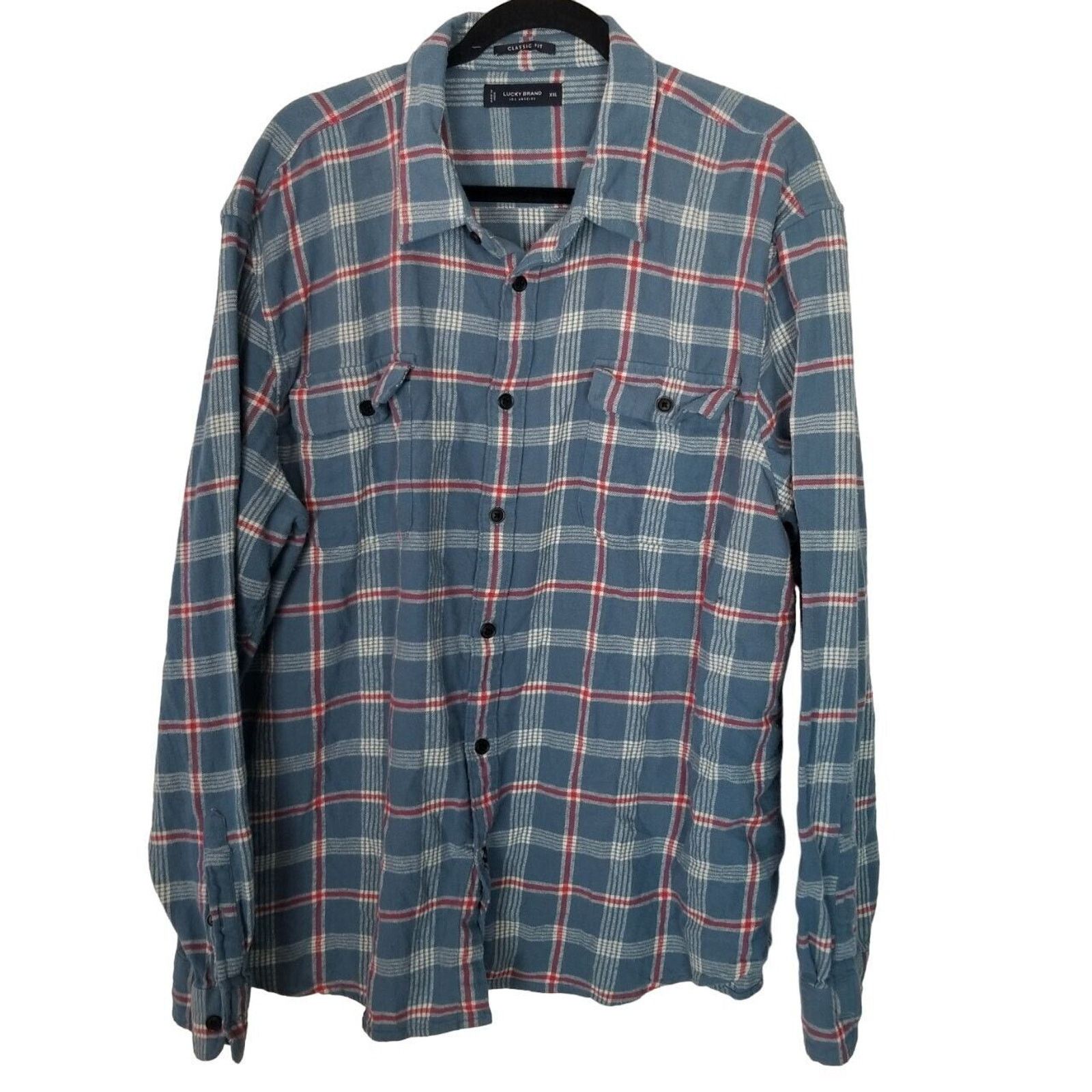 Lucky Brand Lucky Brand Plaid Long Sleeve Classic Fit Button Up Shirt |  Grailed