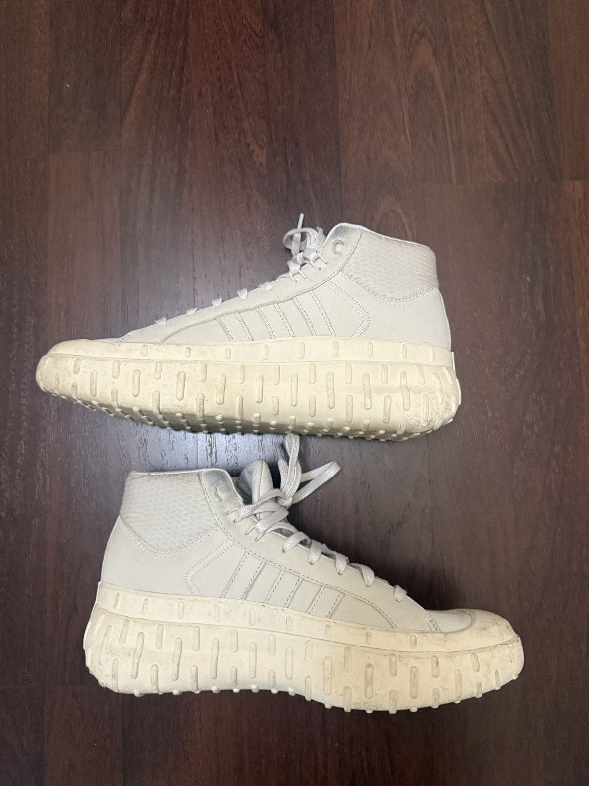 Adidas × Y-3 × Yohji Yamamoto Y-3 Yuben Mid Core White | Grailed