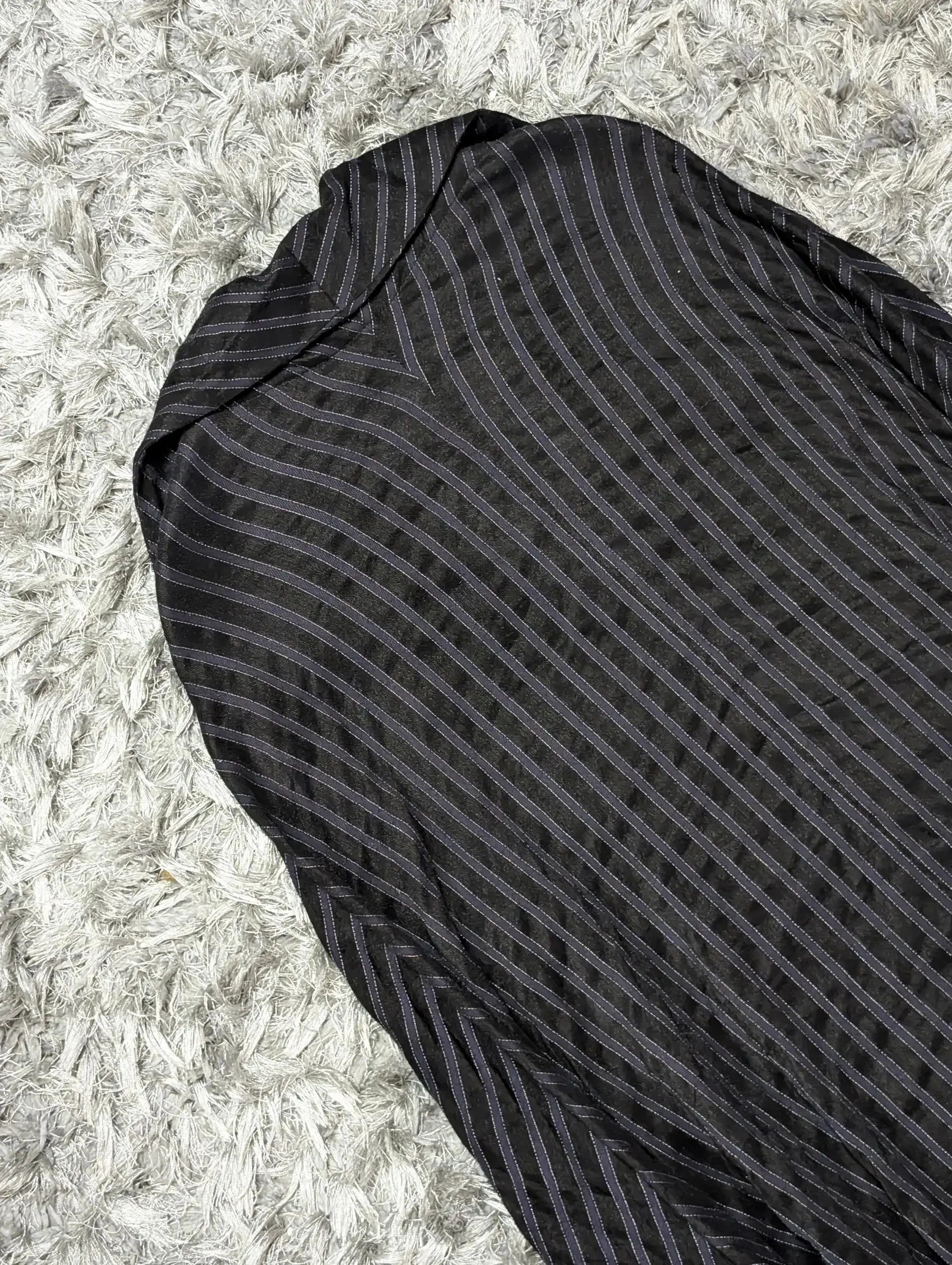 Yohji Yamamoto 💥FINAL DROP 💥S/S 2006 YohjiDrop Shoulder Pleated Jacket Size US S / EU 44-46 / 1 - 6 Thumbnail