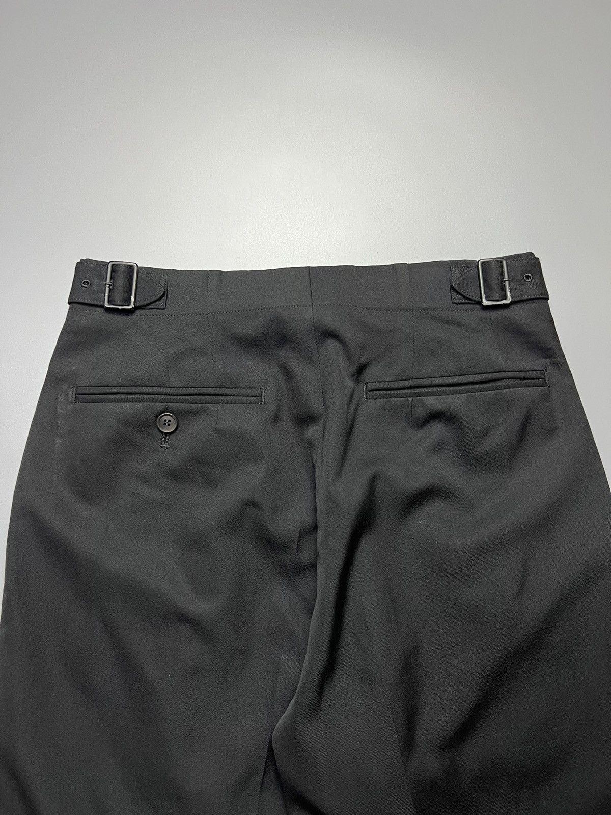 Issey Miyake Issey Miyake - 90s Adjustable High Waist Trousers - Pants Size US 30 / EU 46 - 7 Thumbnail