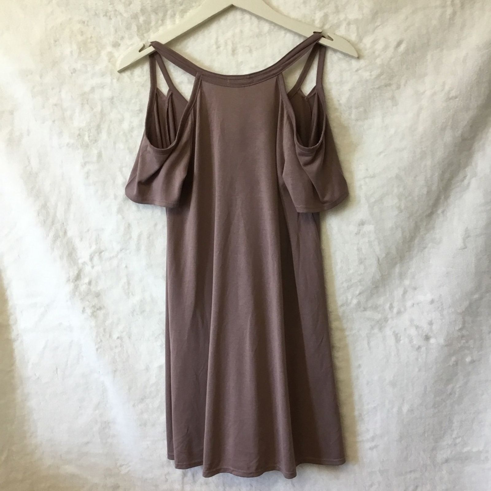 Other Socialite Mocha Strappy Mini Dress Size S / US 4 / IT 40 - 8 Thumbnail