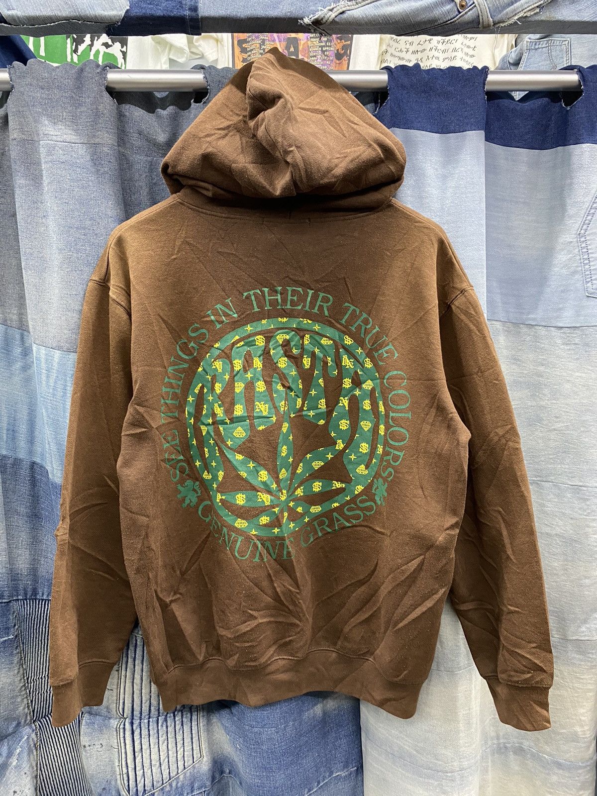 Hysteric Glamour × If Six Was Nine × Japanese Brand jamaican rasta soul brown hoodie japan brand Size US L / EU 52-54 / 3 - 2 Thumbnail