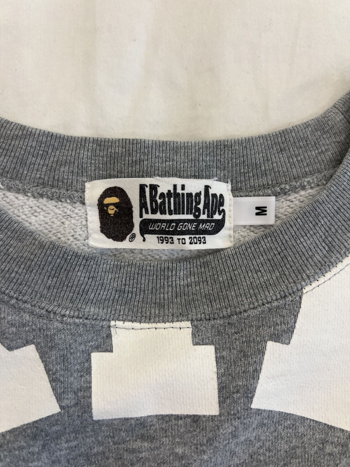 Bape Bape / Barhing Ape Crew neck sweatshirt Size M / US 6-8 / IT 42-44 - 4 Thumbnail