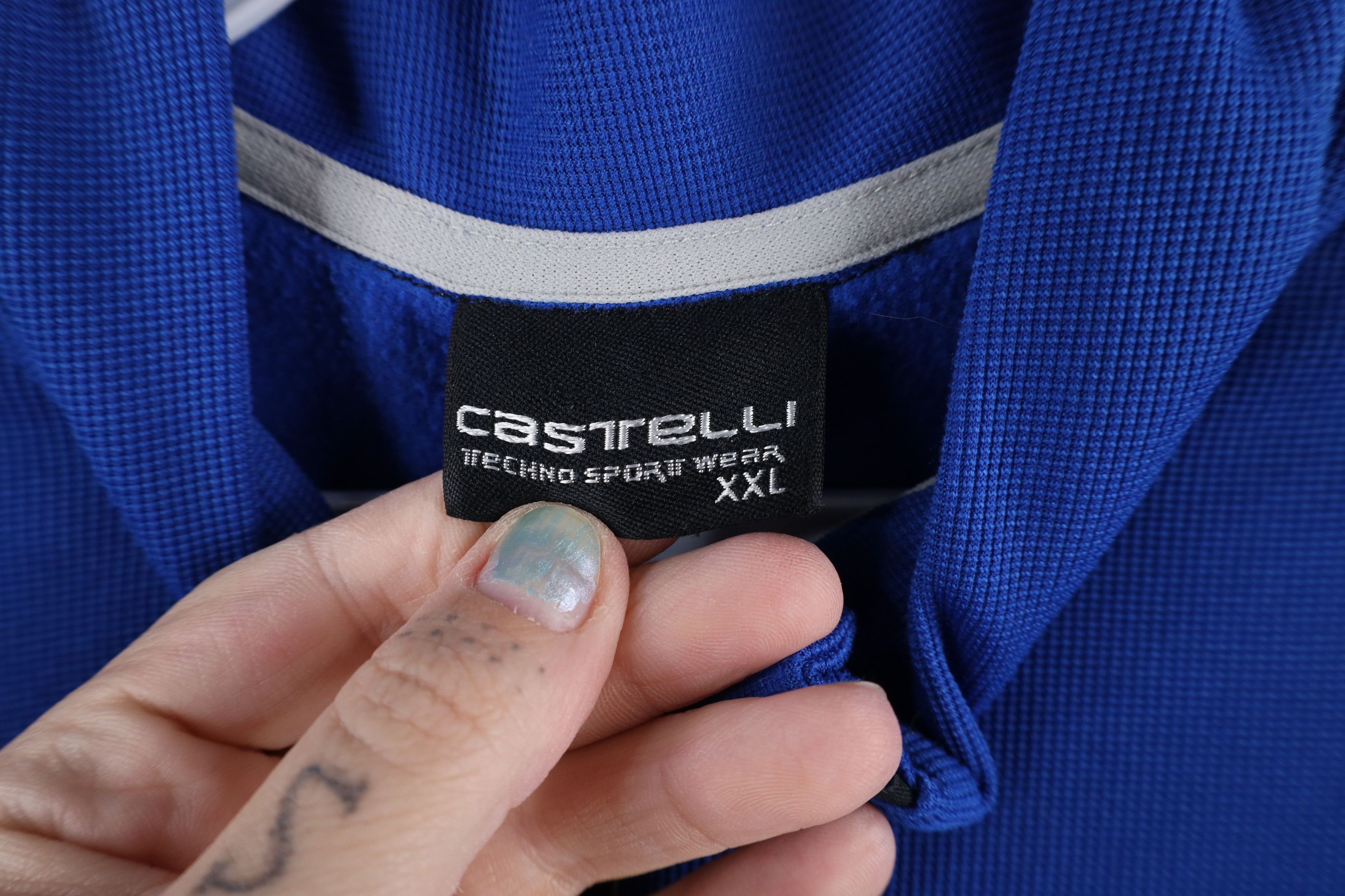Vintage Vintage Castelli Lined Half Zip Bicycle Cycling Jersey Size US XXL / EU 58 / 5 - 6 Thumbnail
