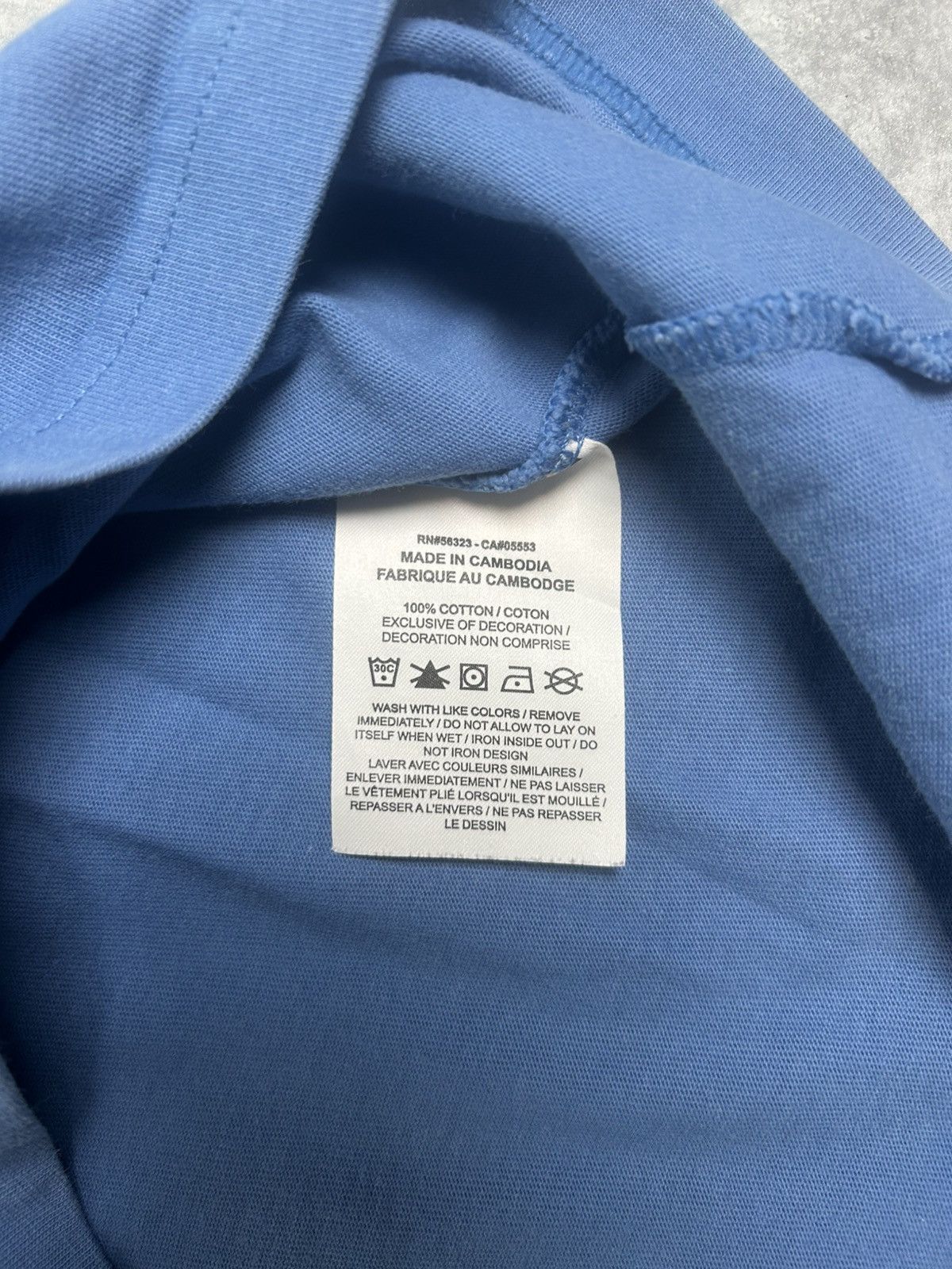 Nike ACG × Supreme Supreme x Nike ACG Grid Tee Blue - Size XL Size US XL / EU 56 / 4 - 11 Thumbnail