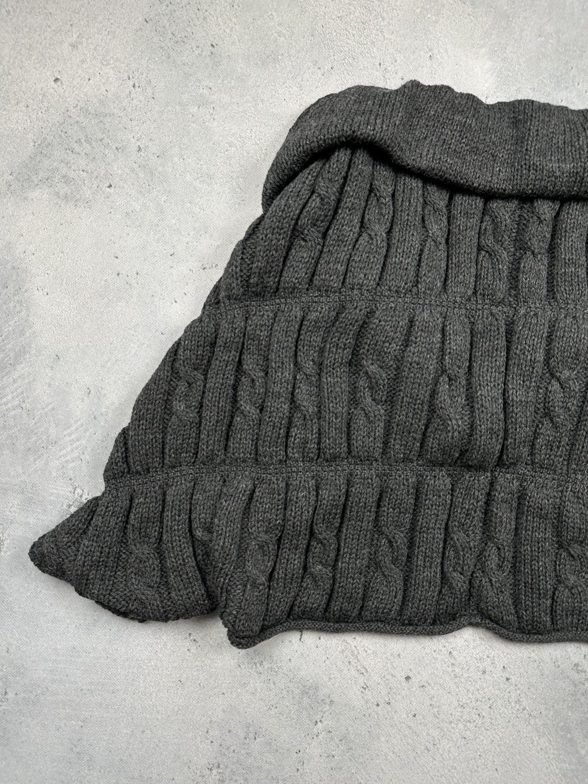 Aran Crafts Aran Crafts Ireland Chunky Knit Cardigan Bolero Merino Wool Size ONE SIZE - 16 Thumbnail