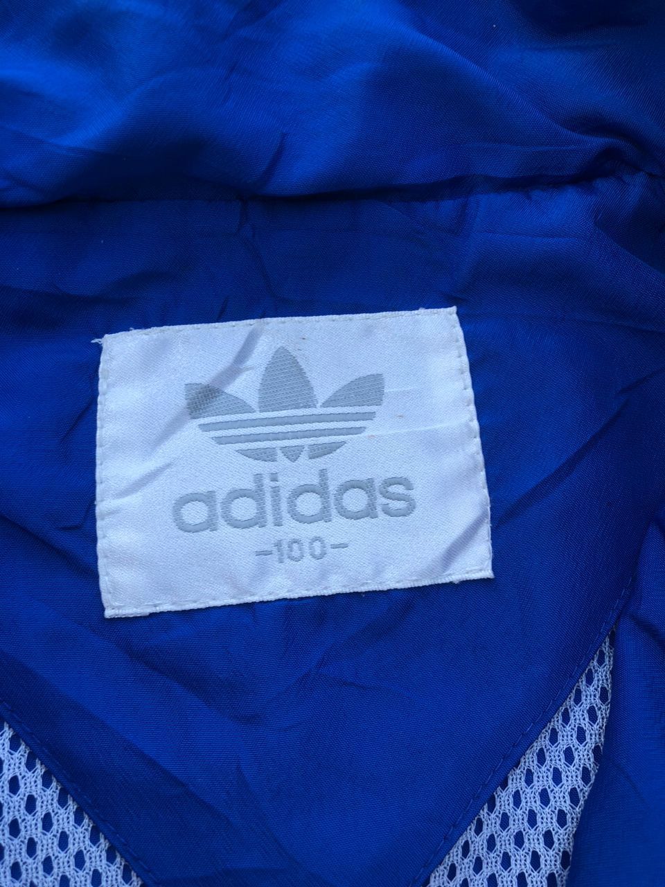 Adidas Vintage 90s Adidas Trefoil Windbreaker Jacket Size US XL / EU 56 / 4 - 3 Thumbnail