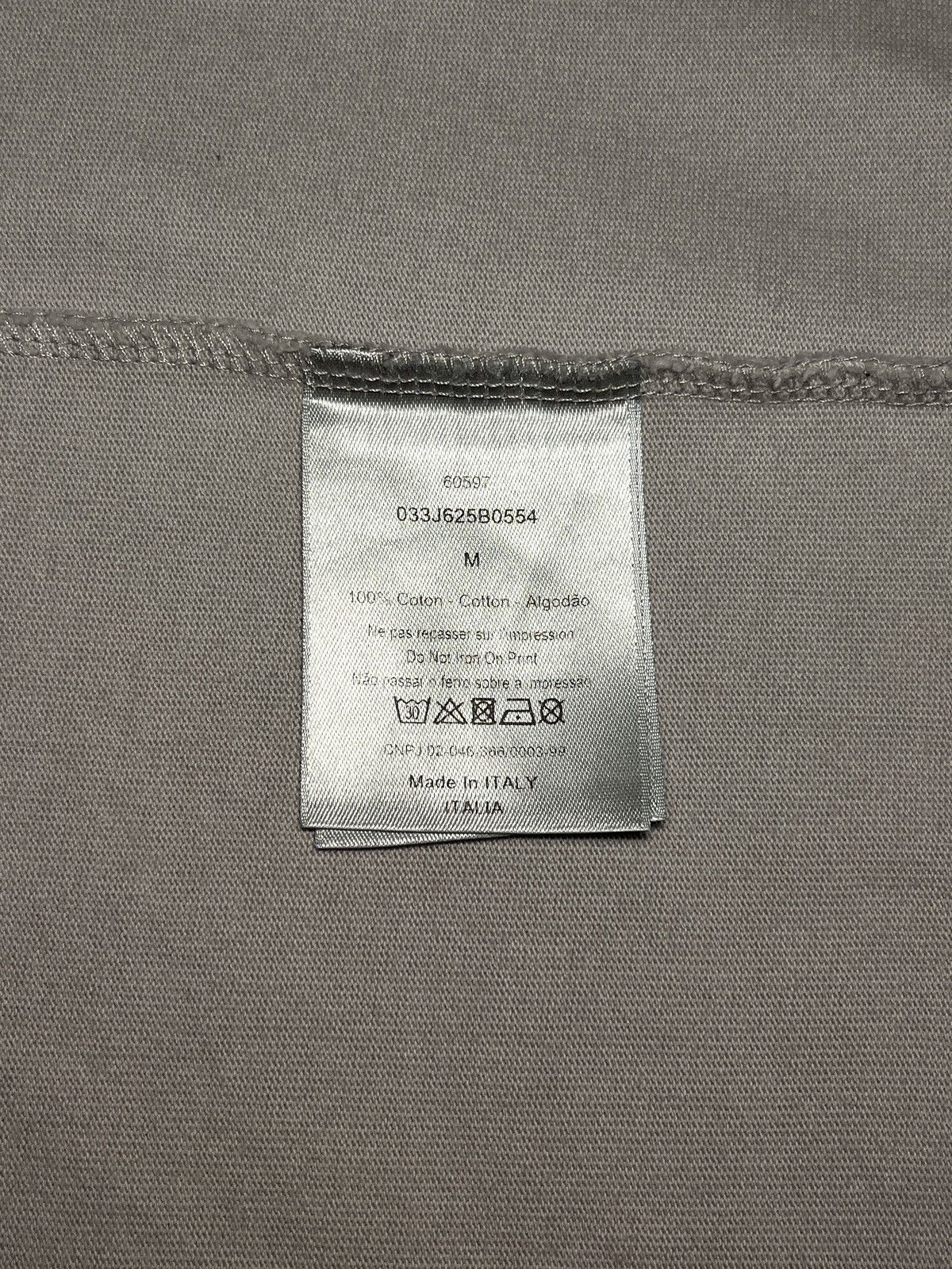 Dior Dior x Air Jordan chest logo embroidery t-shirt Size US M / EU 48-50 / 2 - 5 Thumbnail