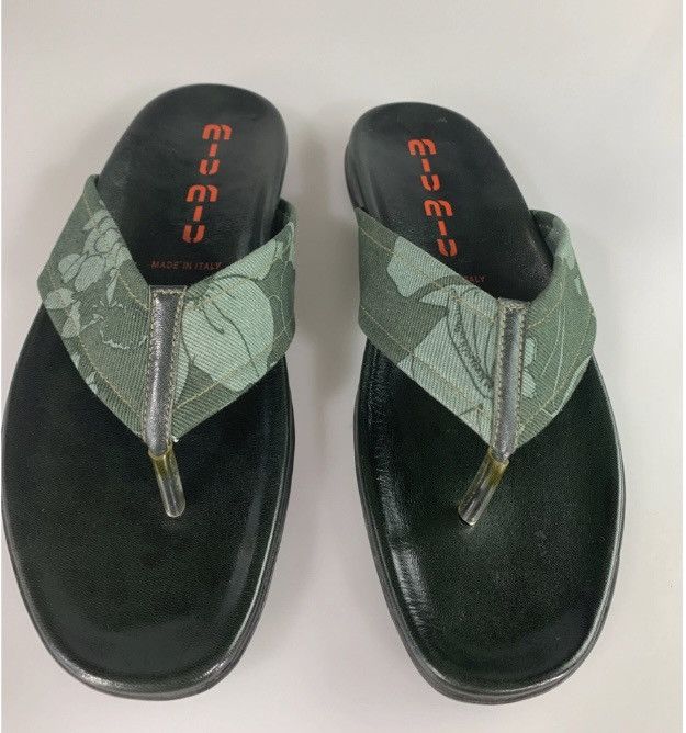 Miu Miu Miu Miu 🇮🇹 Foresta Drill Hawaii Resort Pool Sandals 9 NIB Size US 9 / EU 42 - 6 Thumbnail