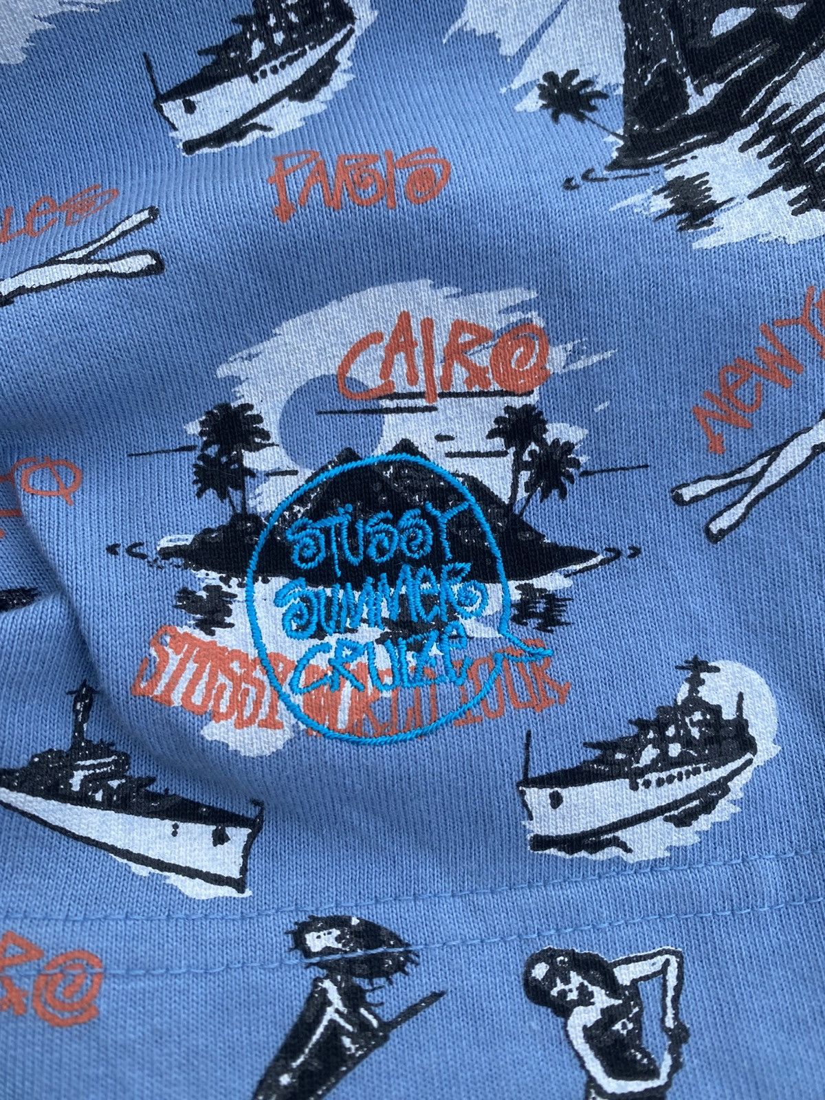 Stussy Rare Vintage Stussy World Tour Summer Cruze Singlet Size US M / EU 48-50 / 2 - 19 Thumbnail