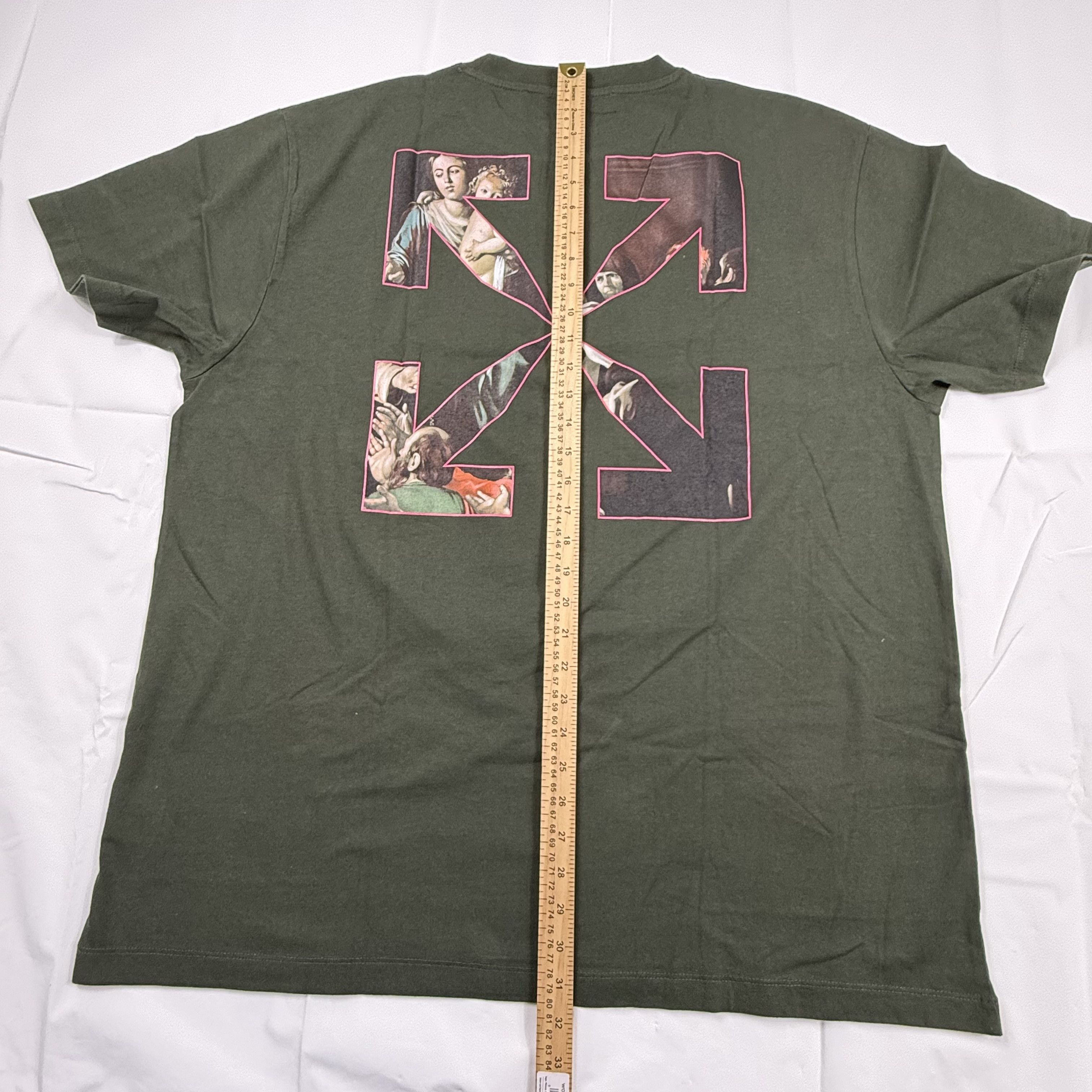 Off-White Off-White Caravaggio Arrows Graphic T-Shirt Mens Medium Size US M / EU 48-50 / 2 - 8 Thumbnail