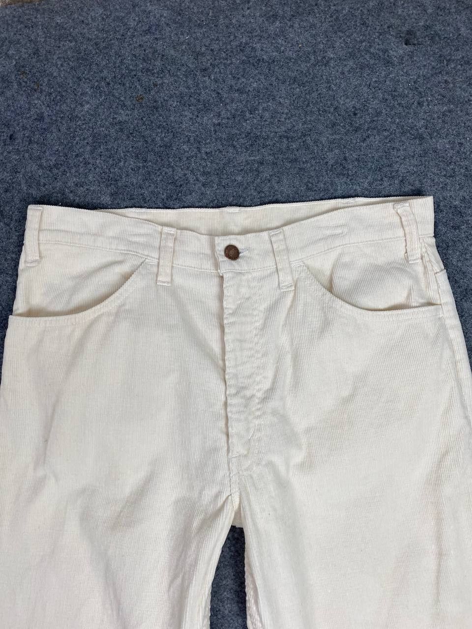 Levi's vintage levis 646 corduroy bootcut flare denim top button #3 Size US 35 - 6 Thumbnail