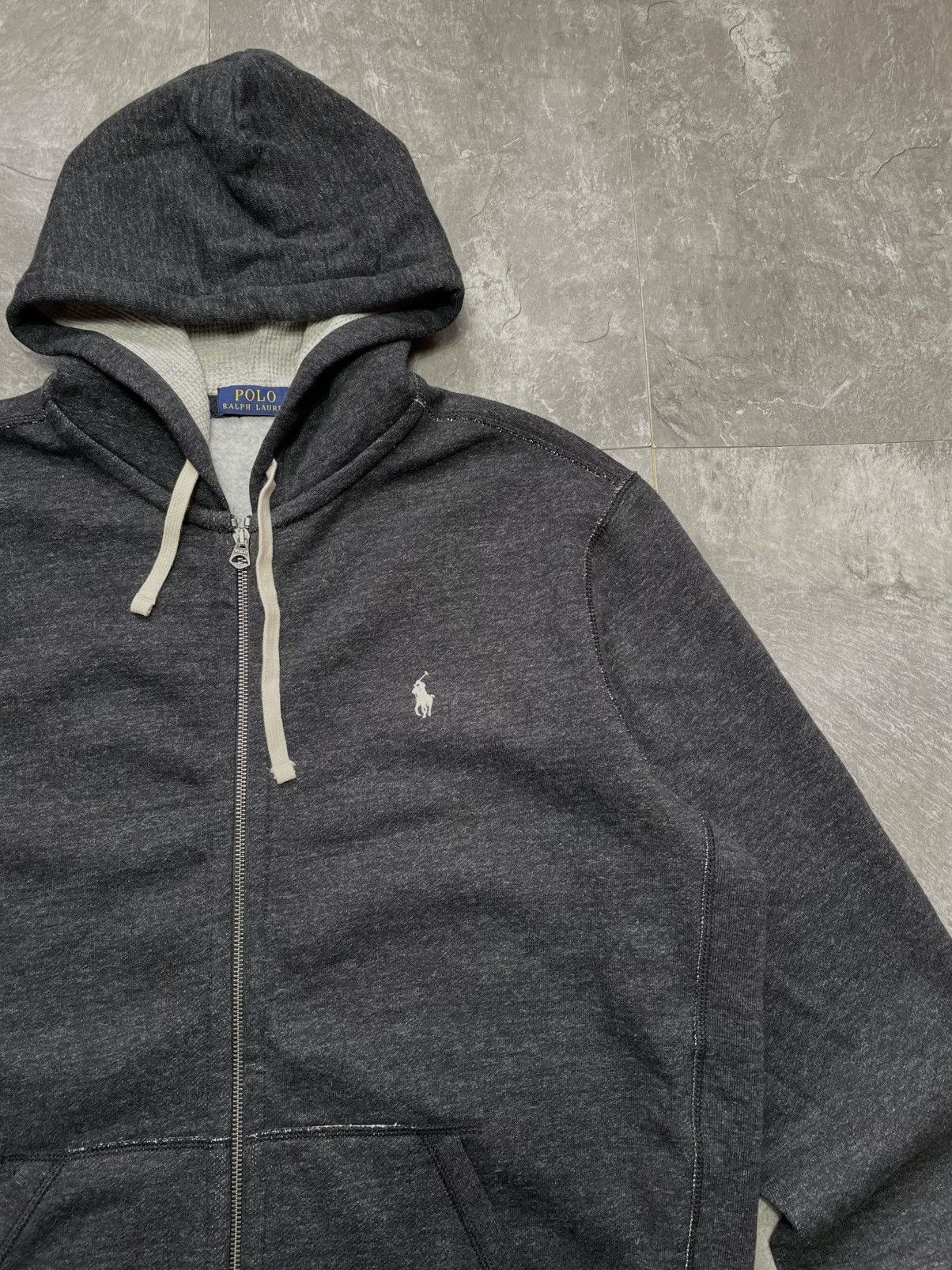 Polo Ralph Lauren Polo Ralph Lauren Full Zip Hoodie Basic Logo 90s Y2k Size US XL / EU 56 / 4 - 2 Thumbnail