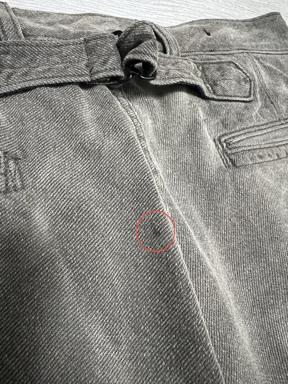 RRL Ralph Lauren RRL - Cinch Back Distressed Effect Baggy Work Pants Size US 32 / EU 48 - 11 Thumbnail