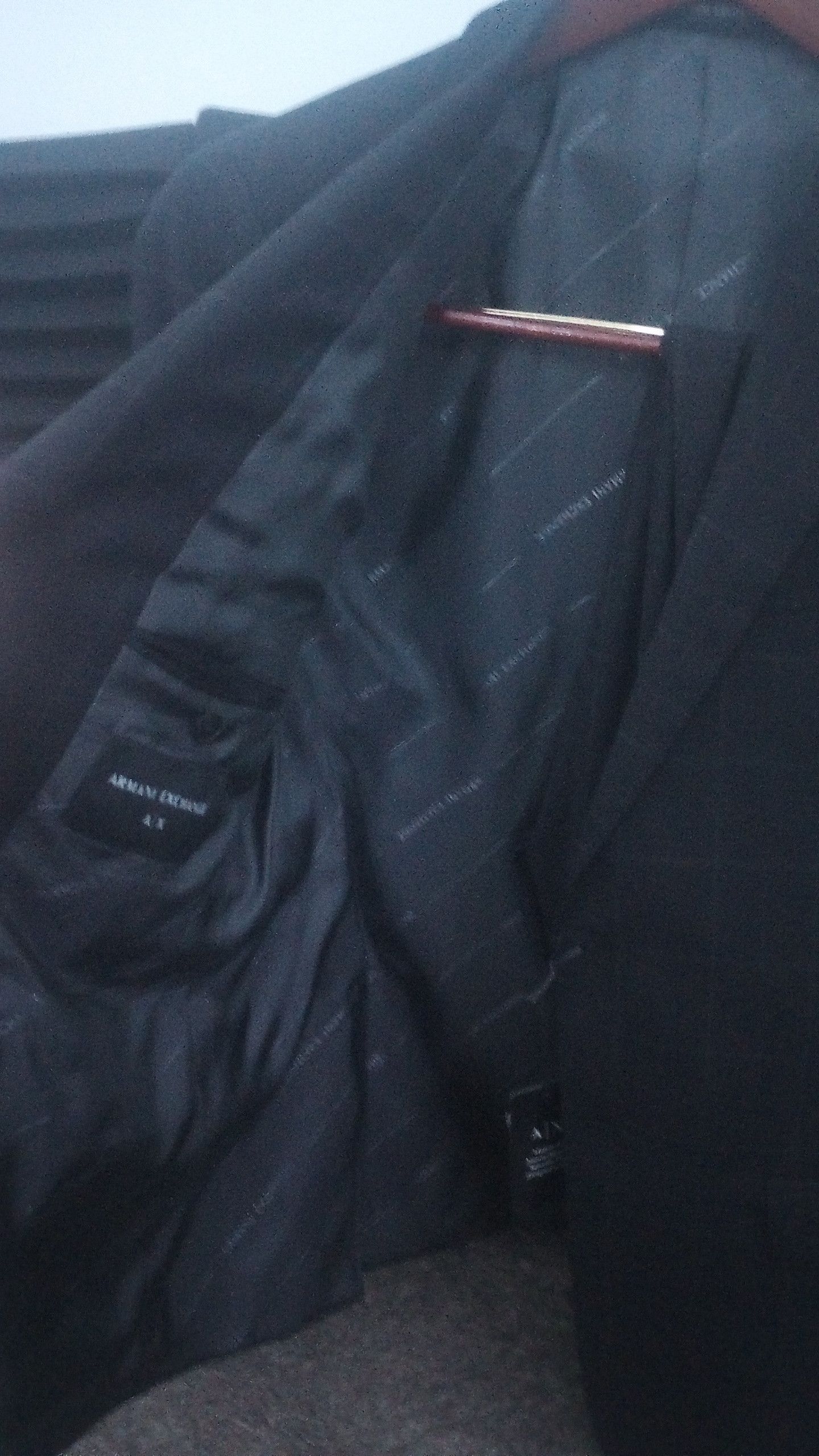 Armani Exchange Armani exchange all black full suit Size 38R - 4 Thumbnail