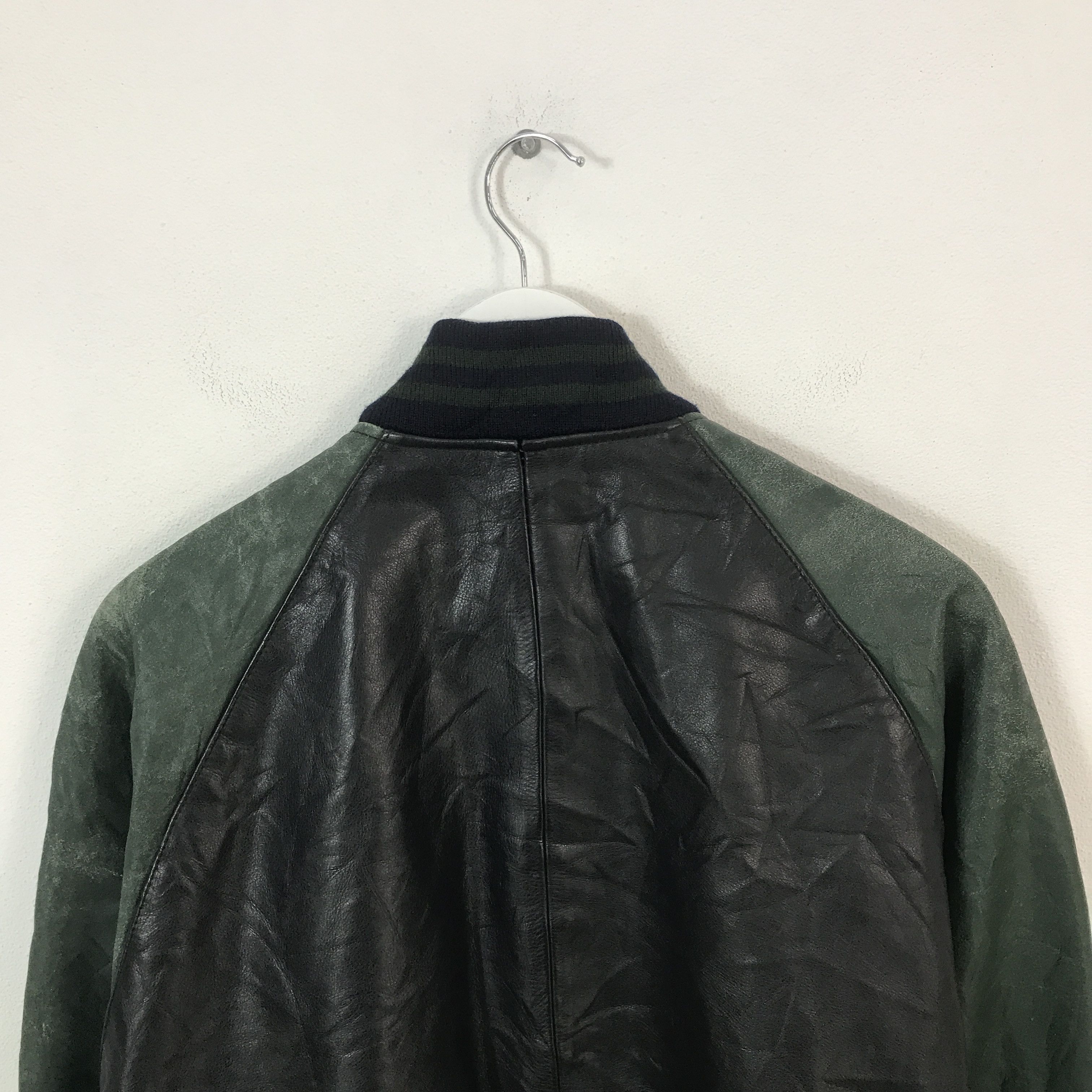 United Colors Of Benetton united Colors Of benetton Leather varsity jacket Size US L / EU 52-54 / 3 - 4 Thumbnail