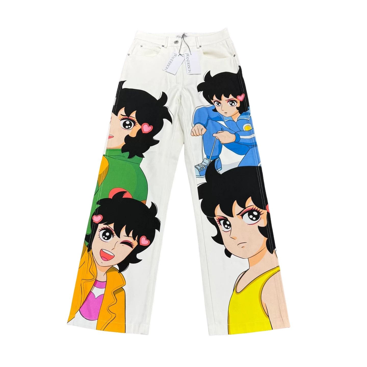JW Anderson JW Anderson Anime Print Pants EU 36 Size 26" / US 2 / IT 38 - 1 Thumbnail