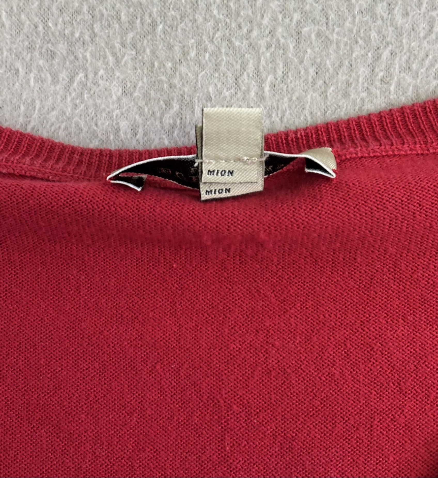 Burberry Burberry Red cardigan Large Size L / US 10 / IT 46 - 12 Thumbnail
