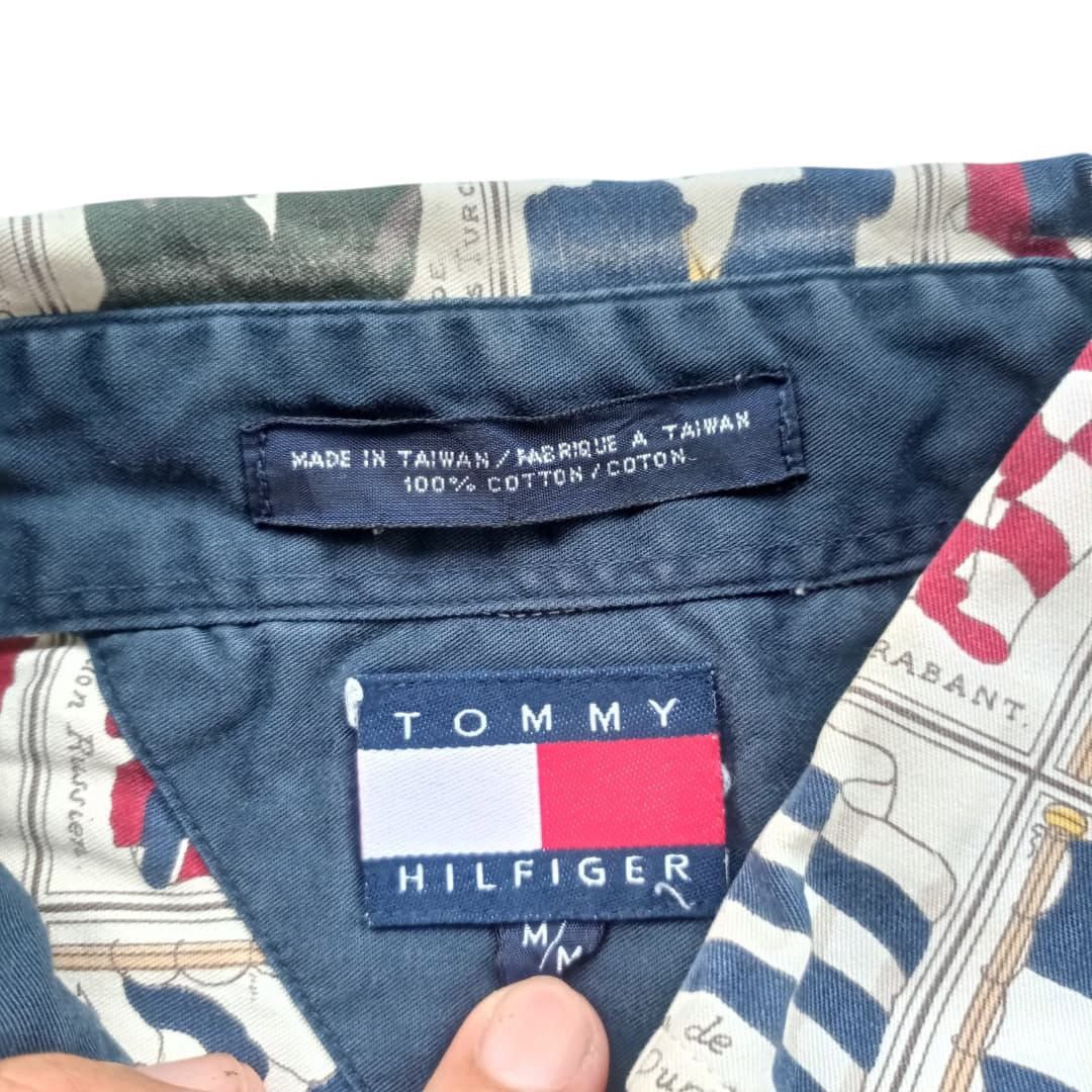 Beauty Beast × Tommy Hilfiger Tommy hilfiger art flag shirt button up Size US M / EU 48-50 / 2 - 4 Thumbnail
