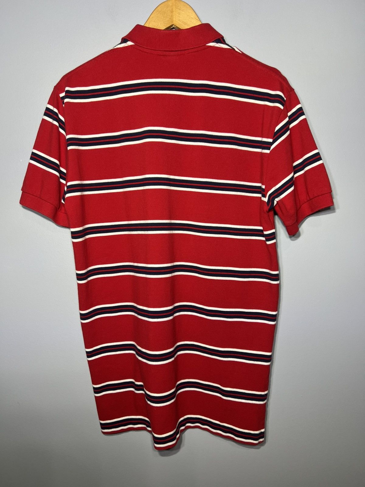 Polo Ralph Lauren VTG Polo Ralph Lauren Shirt Sz M Red Striped Classic Preppy Size US M / EU 48-50 / 2 - 3 Thumbnail