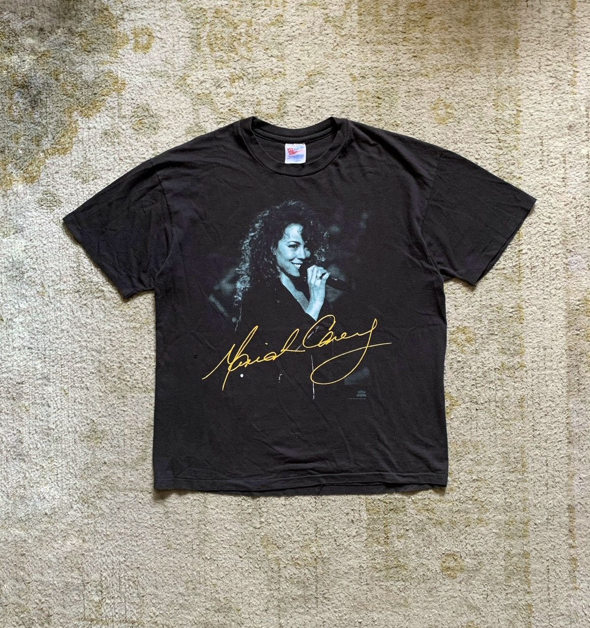 Band Tees × Vintage Vintage 1992 Mariah Carey Shirt Size US XL / EU 56 / 4 - 1 Thumbnail