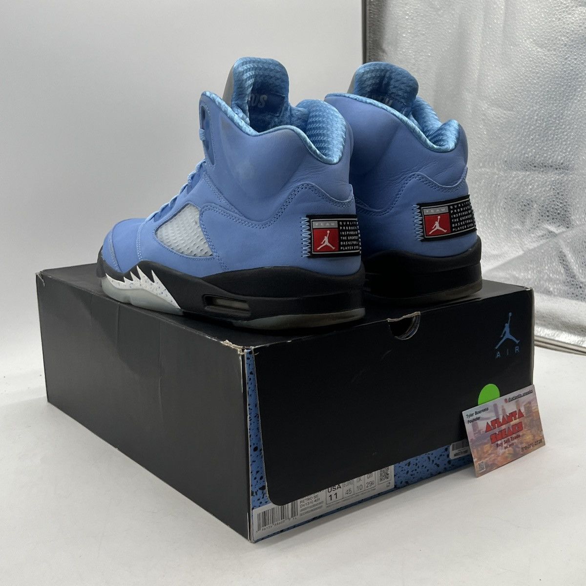 Jordan Brand Air Jordan 5 unc Size US 11 / EU 44 - 4 Thumbnail