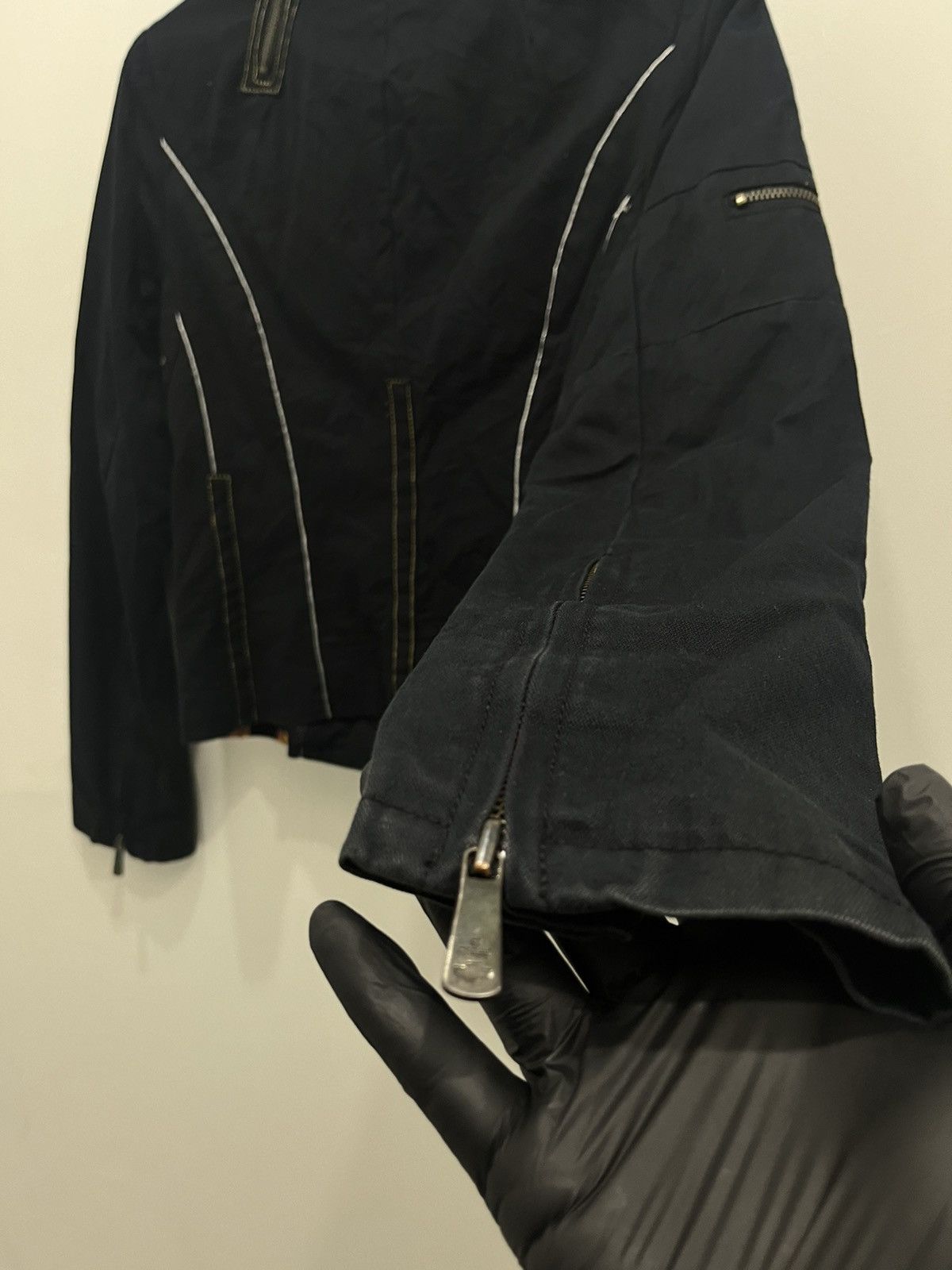Japanese Brand Zipper Saint Cross Punk RocknRoll L.G.B Style Jacket Size US S / EU 44-46 / 1 - 8 Thumbnail