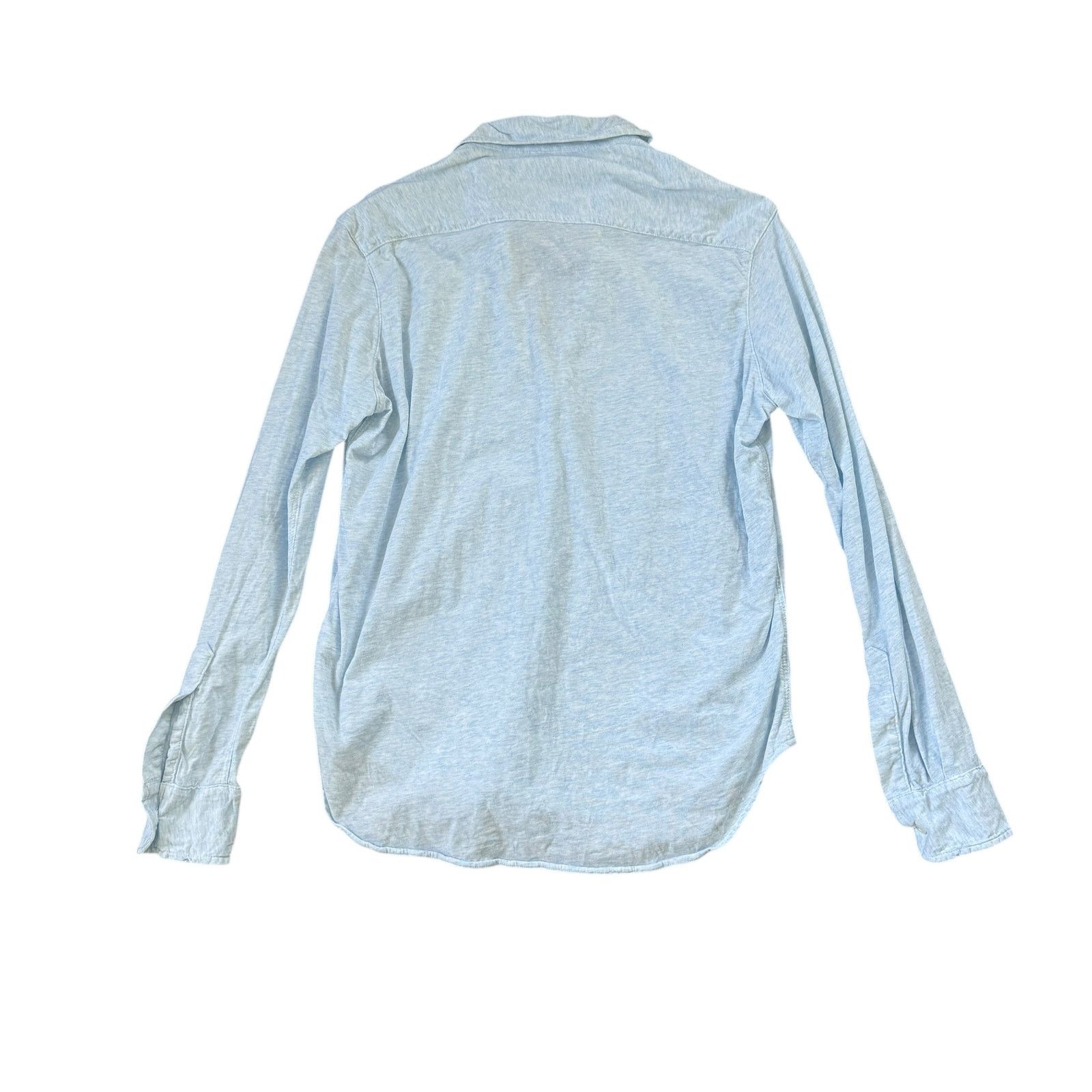Frank & Eileen Frank & Eileen Tee Lab Essentials Jersey Button Down Shirt Size XS / US 0-2 / IT 36-38 - 3 Thumbnail
