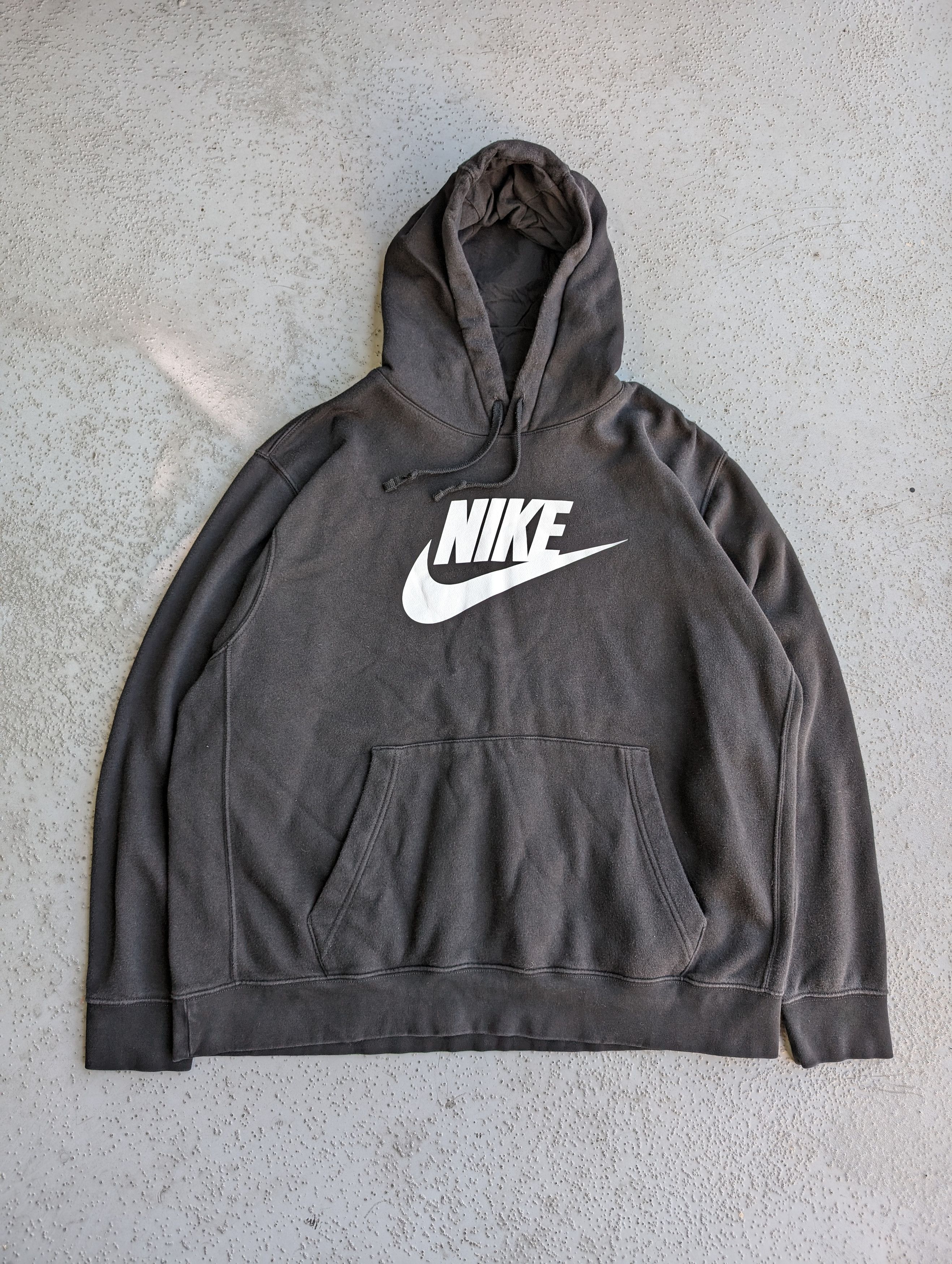 Nike Streetwear Vintage Nike Big Logo Hoodie XXL Grailed
