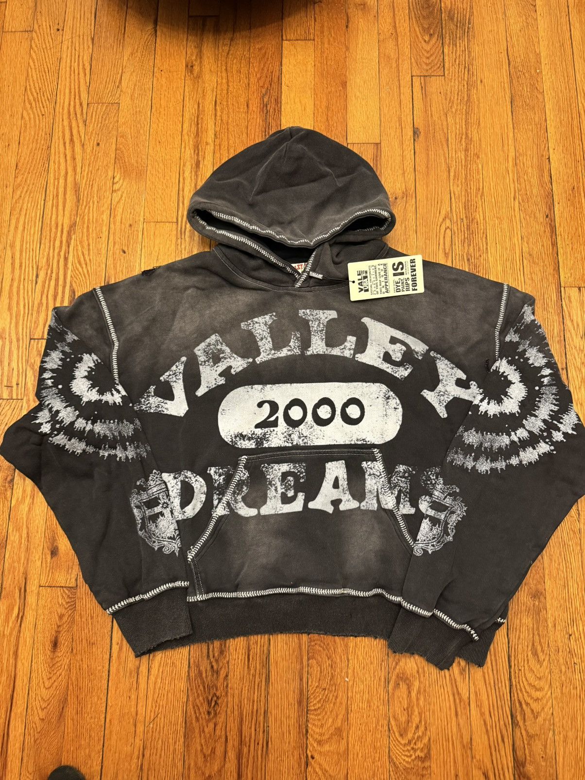 Vale Vale 2000 Spiral Pullover Hoodie Size Medium Size US M / EU 48-50 / 2 - 1 Thumbnail