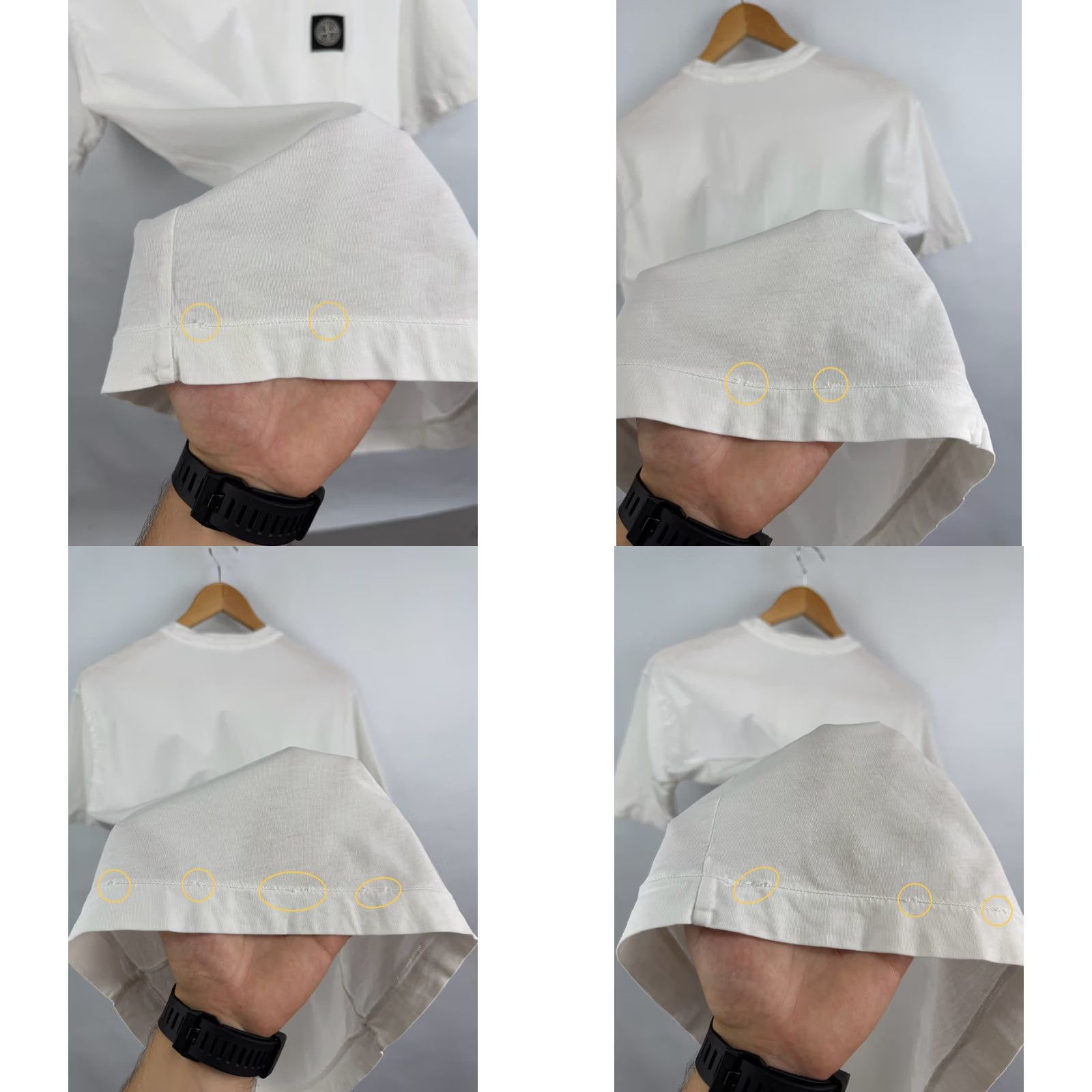 Stone Island Stone Island T-Shirt Mens Regular S White Retro Patch Program Y2K Rare Hype Color White USA 90s Size US S / EU 44-46 / 1 - 8 Thumbnail