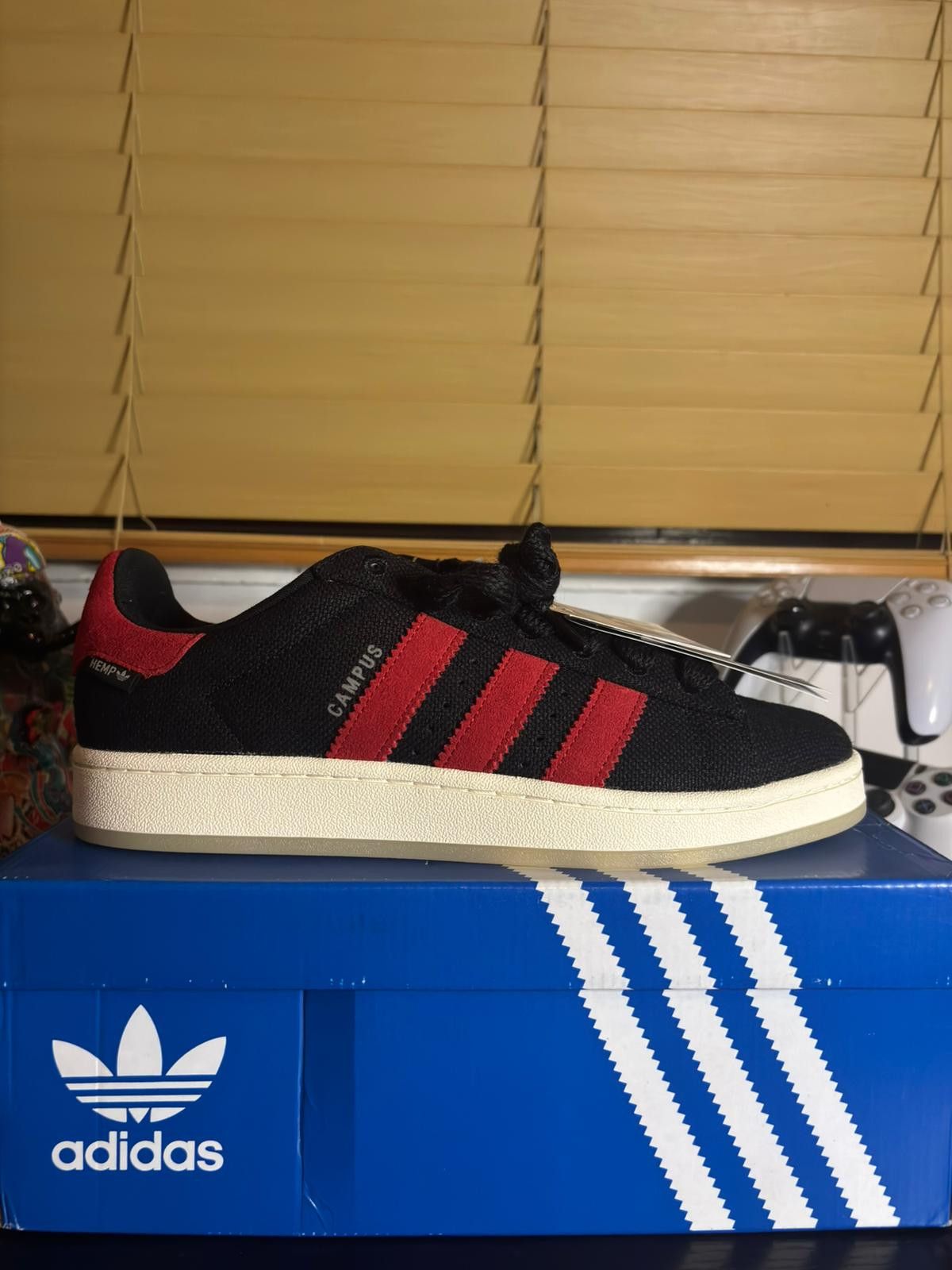 Adidas adidas Campus 00s TKO Core Black/Power Red Size US 10 / EU 43 - 1 Thumbnail